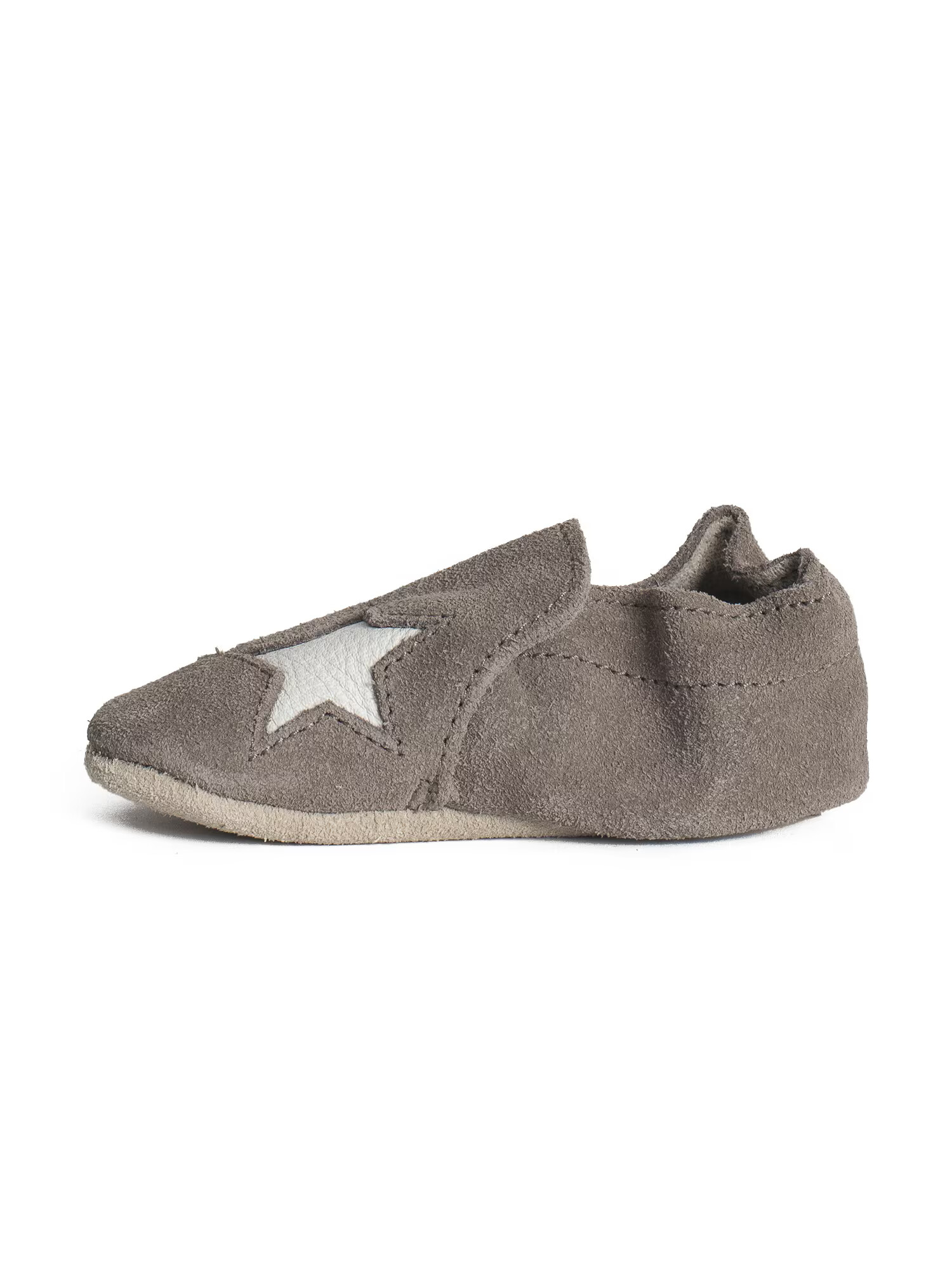 Minnetonka Papuci de casă 'Star infant' gri / alb - Pled.ro