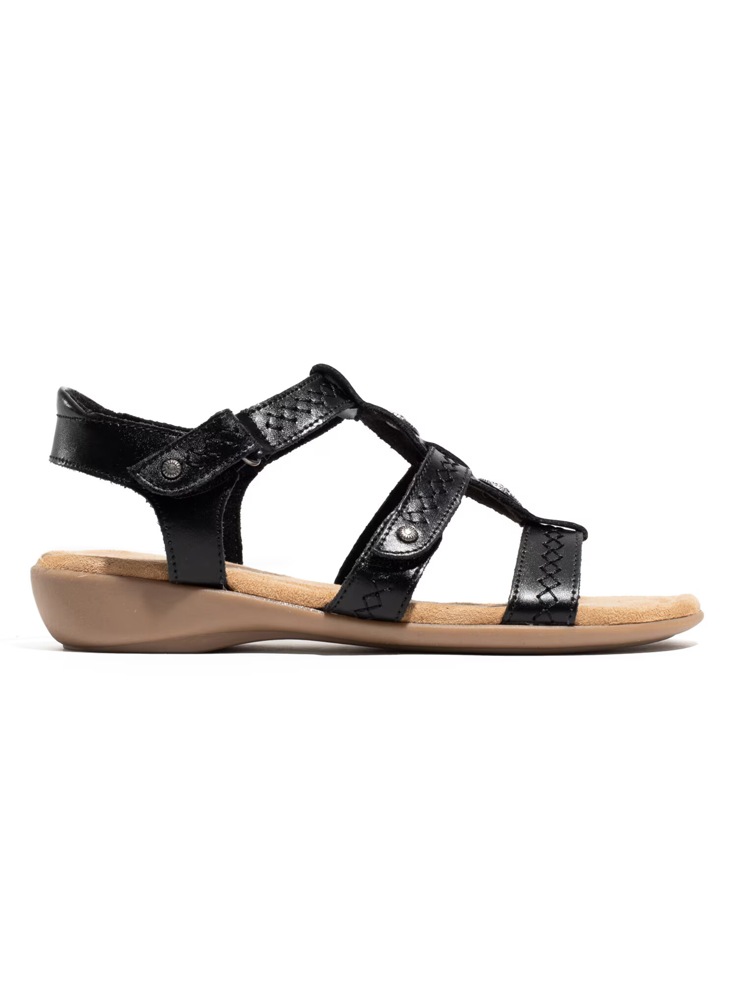 Minnetonka Sandale 'Sonya' maro / gri / negru - Pled.ro