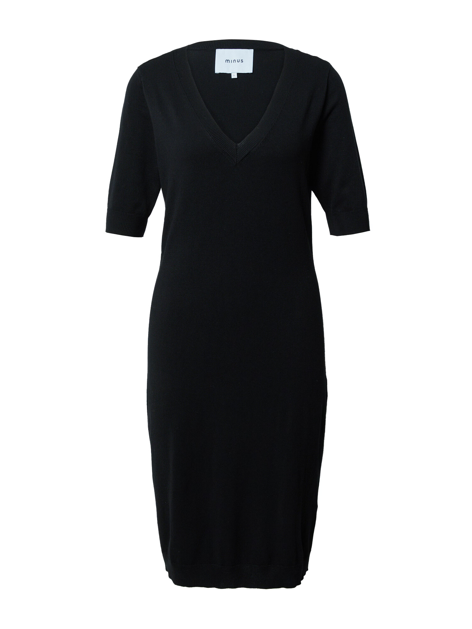 minus Rochie tricotat 'Milla' negru - Pled.ro