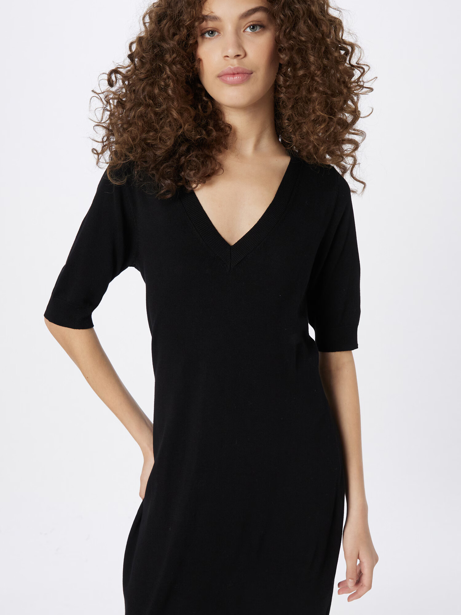 minus Rochie tricotat 'Milla' negru - Pled.ro