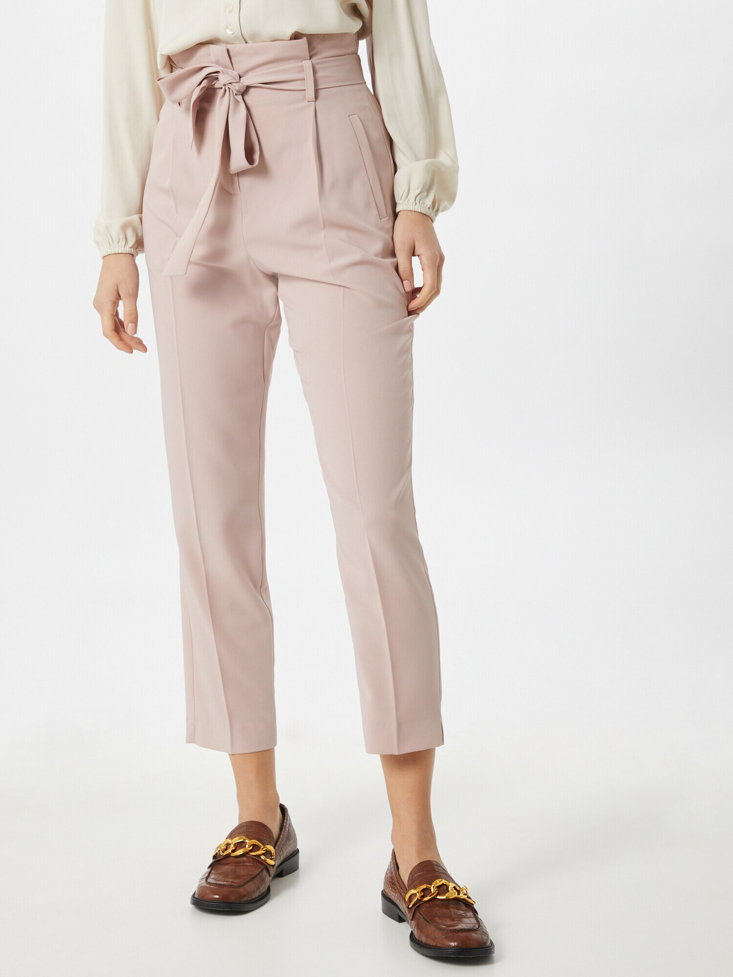 Miss Selfridge Pantaloni cutați 'EASY' roz pastel - Pled.ro