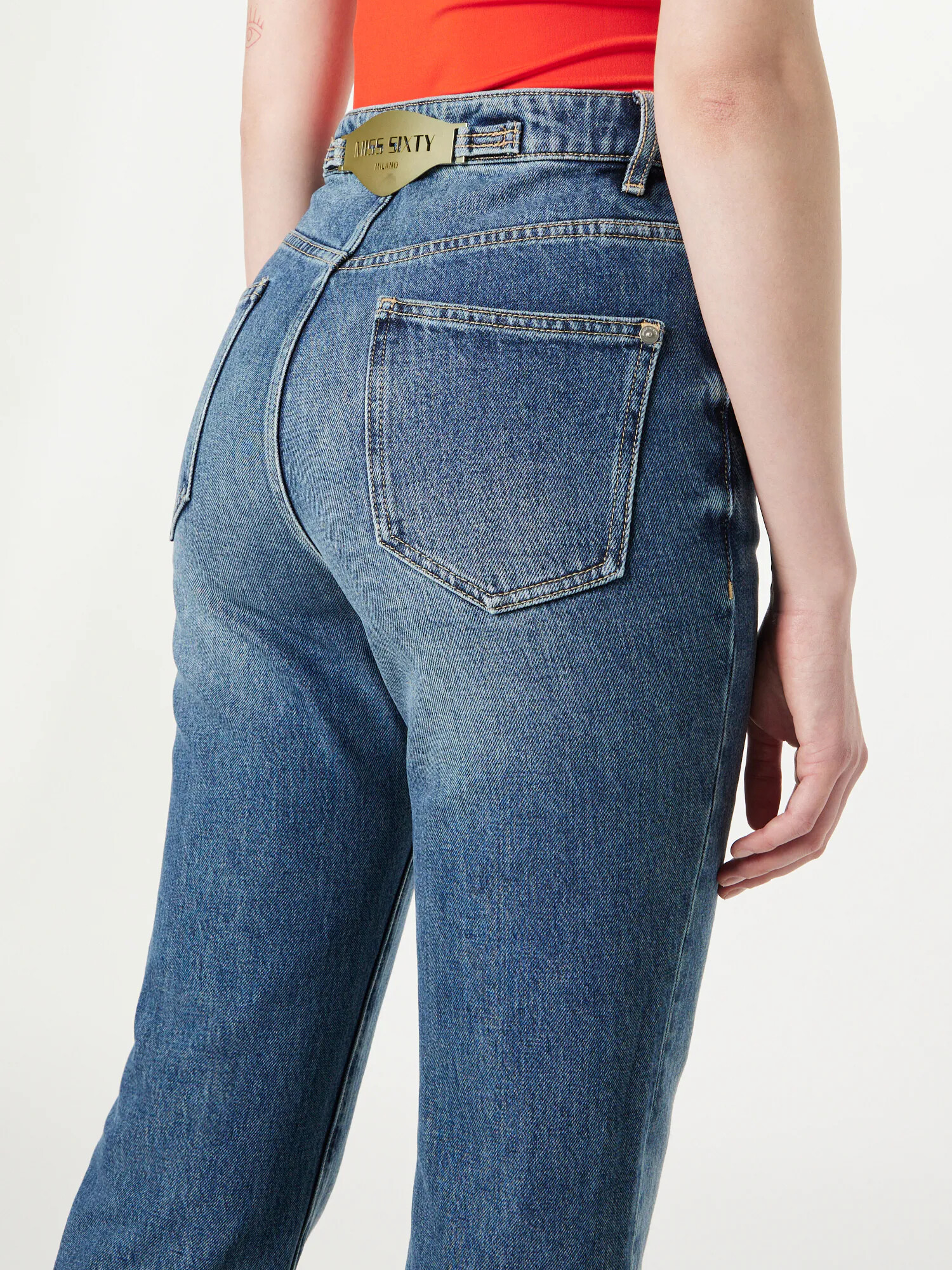 Miss Sixty Jeans albastru denim - Pled.ro