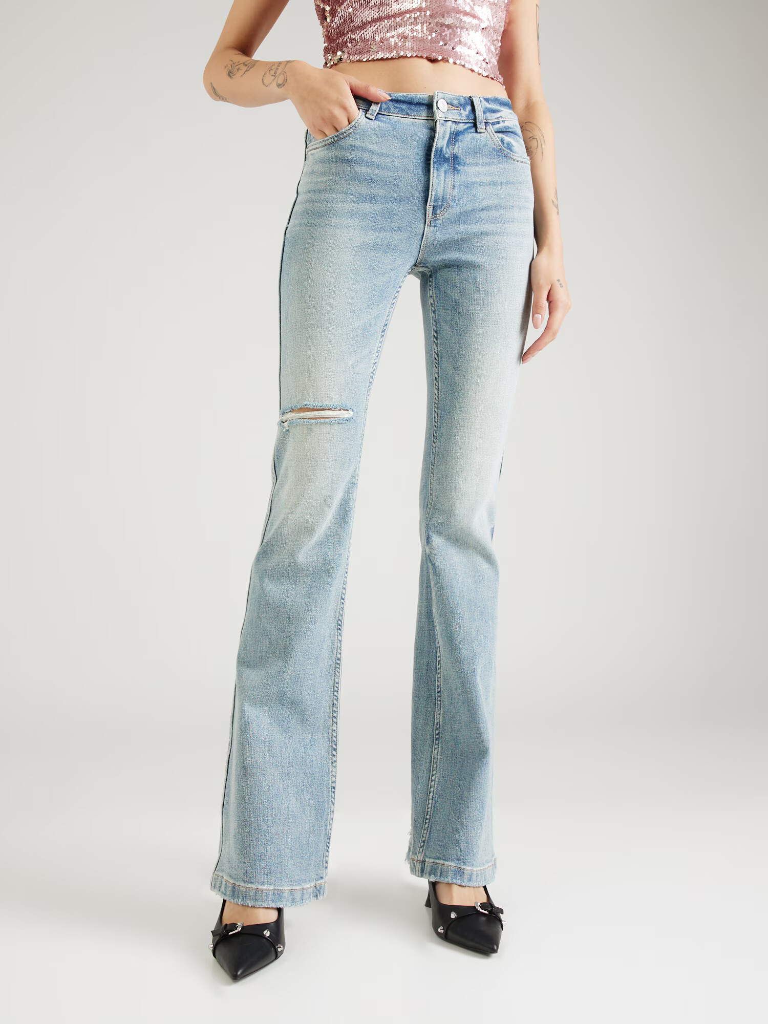 Miss Sixty Jeans albastru deschis - Pled.ro