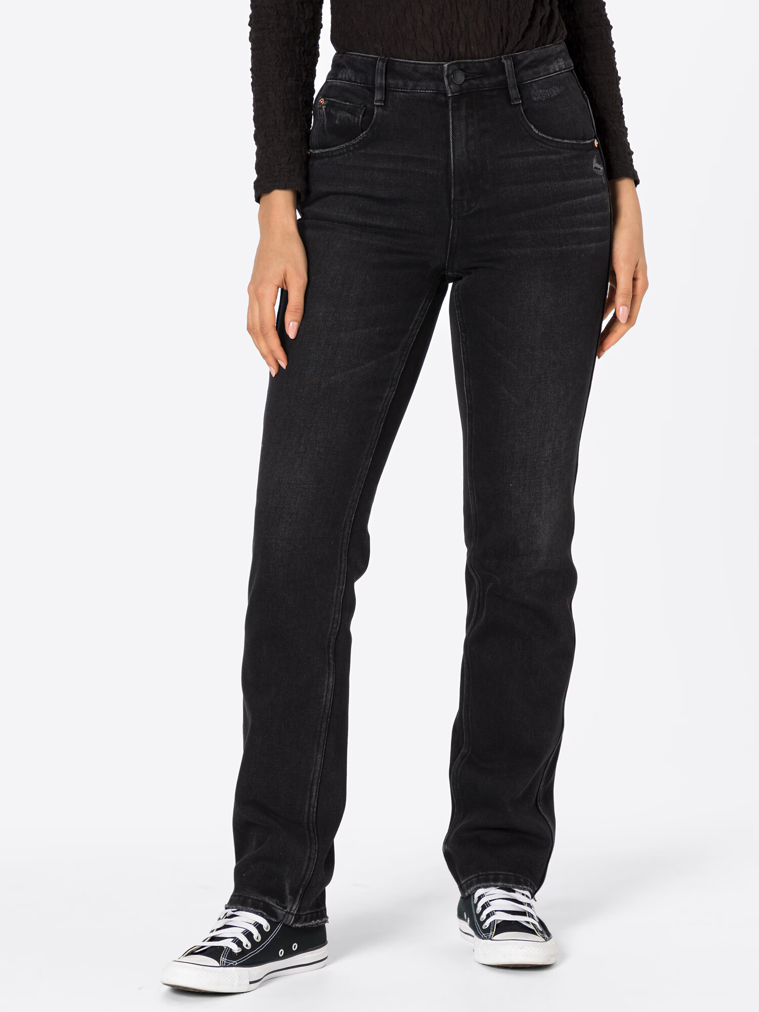 Miss Sixty Jeans negru denim - Pled.ro