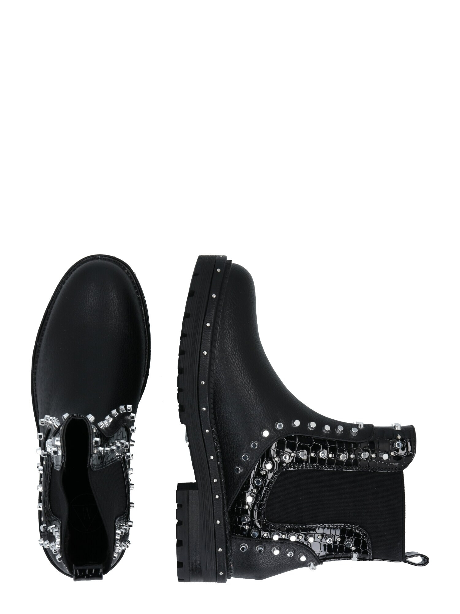 Missguided Ghete chelsea negru - Pled.ro