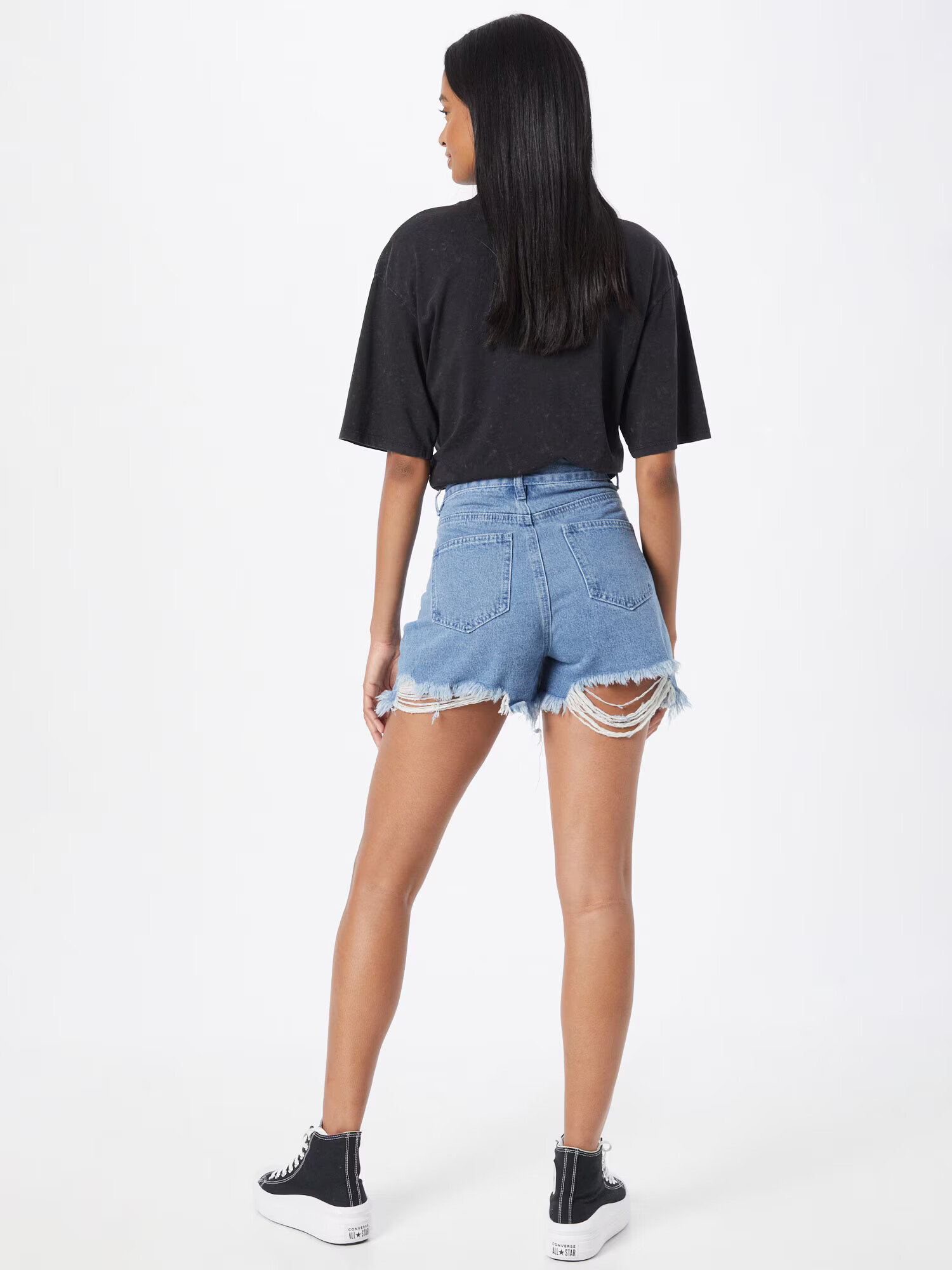 Missguided Jeans albastru denim - Pled.ro