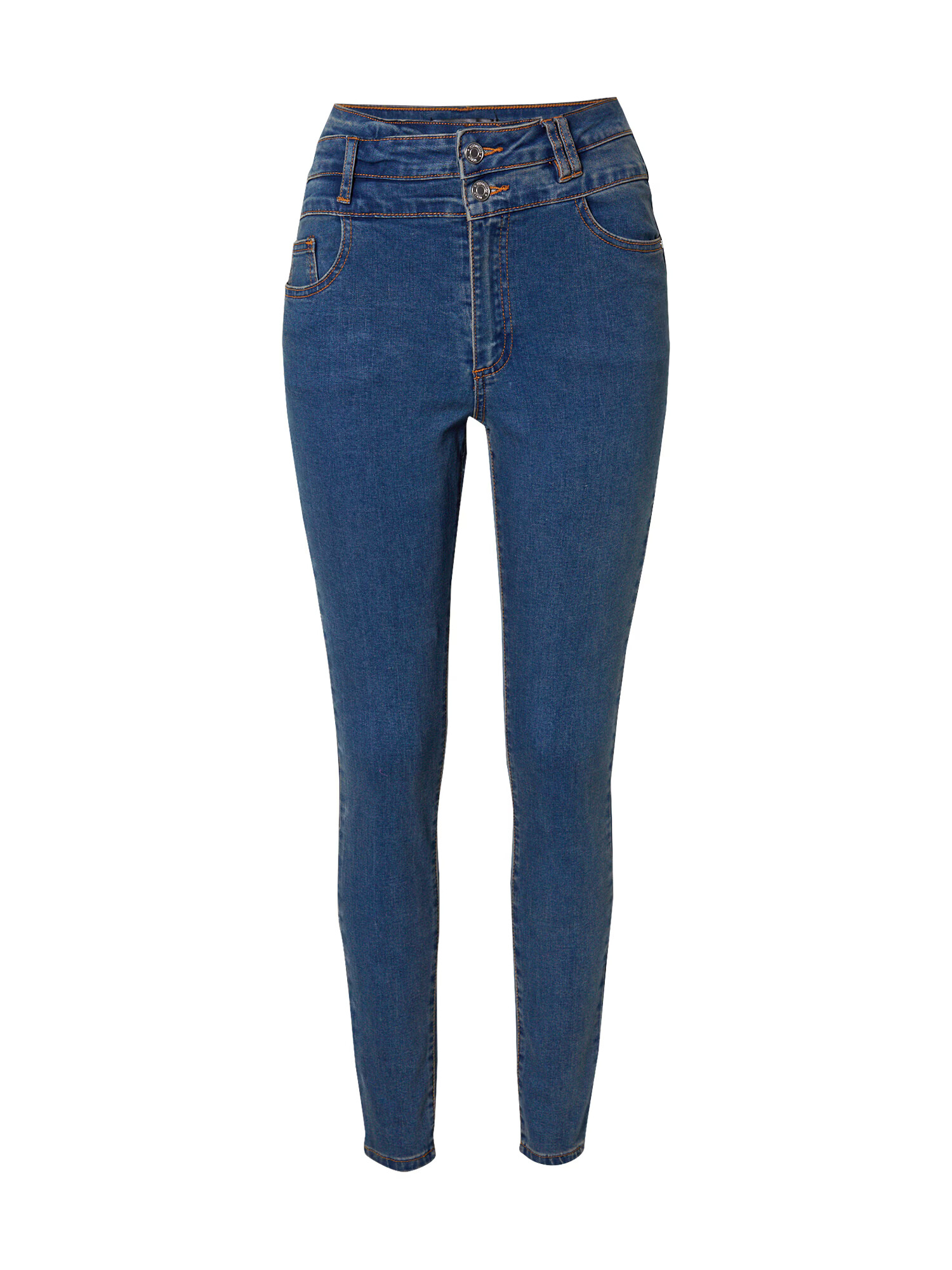 Missguided Jeans albastru închis - Pled.ro