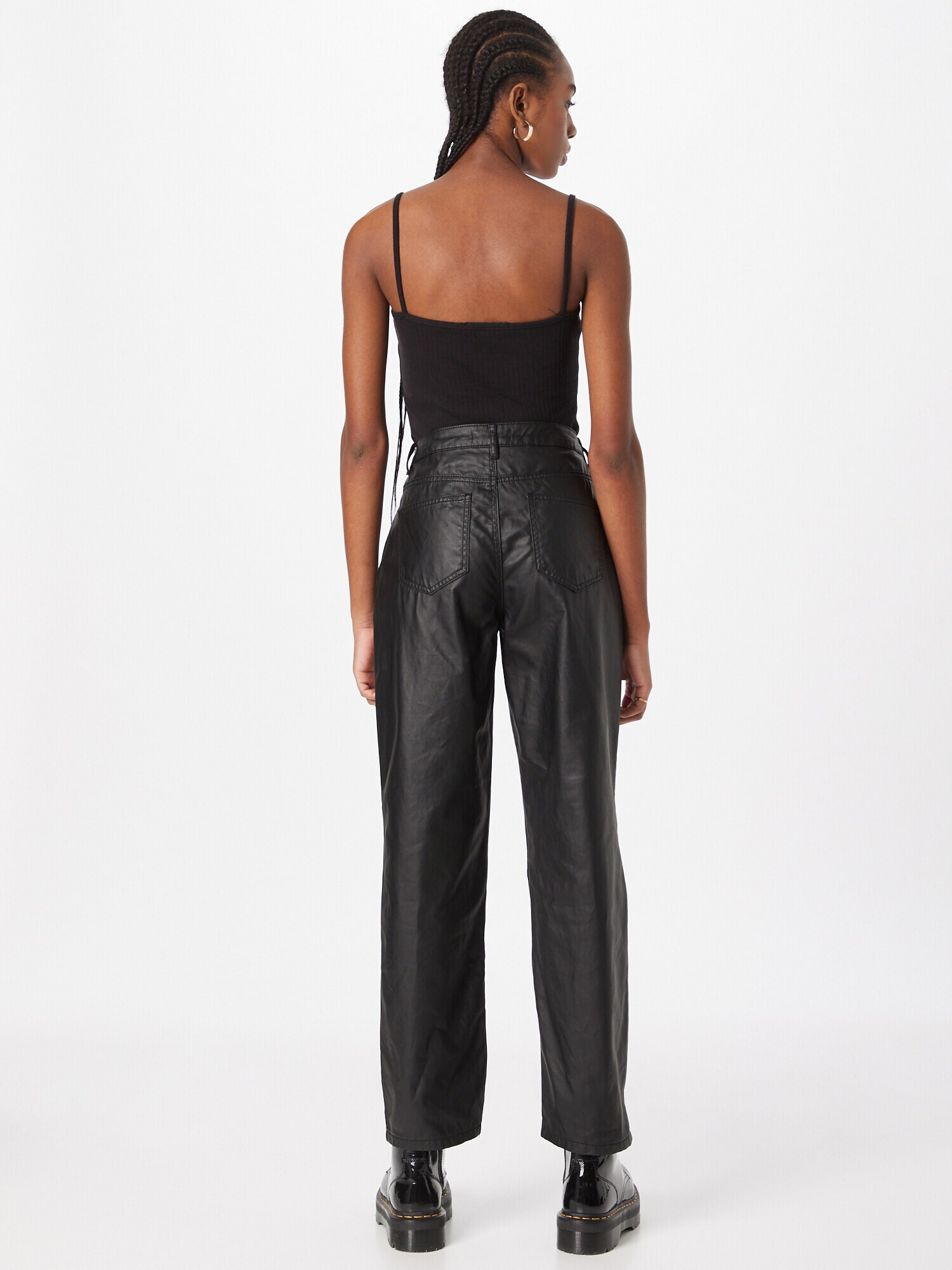 Missguided Jeans negru denim - Pled.ro