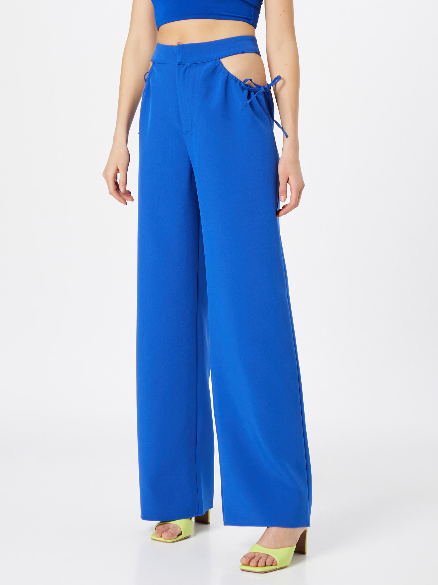 Missguided Pantaloni albastru regal - Pled.ro