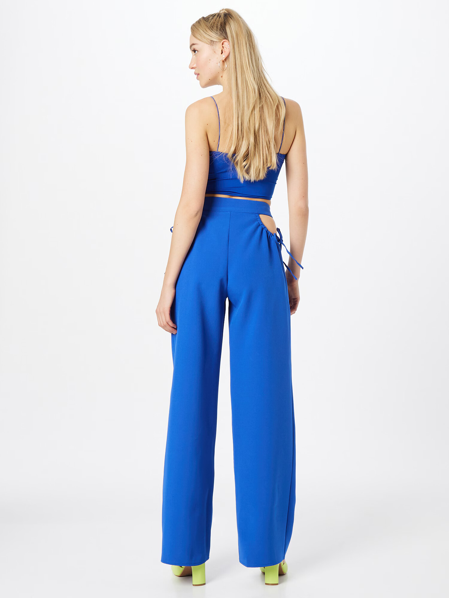 Missguided Pantaloni albastru regal - Pled.ro