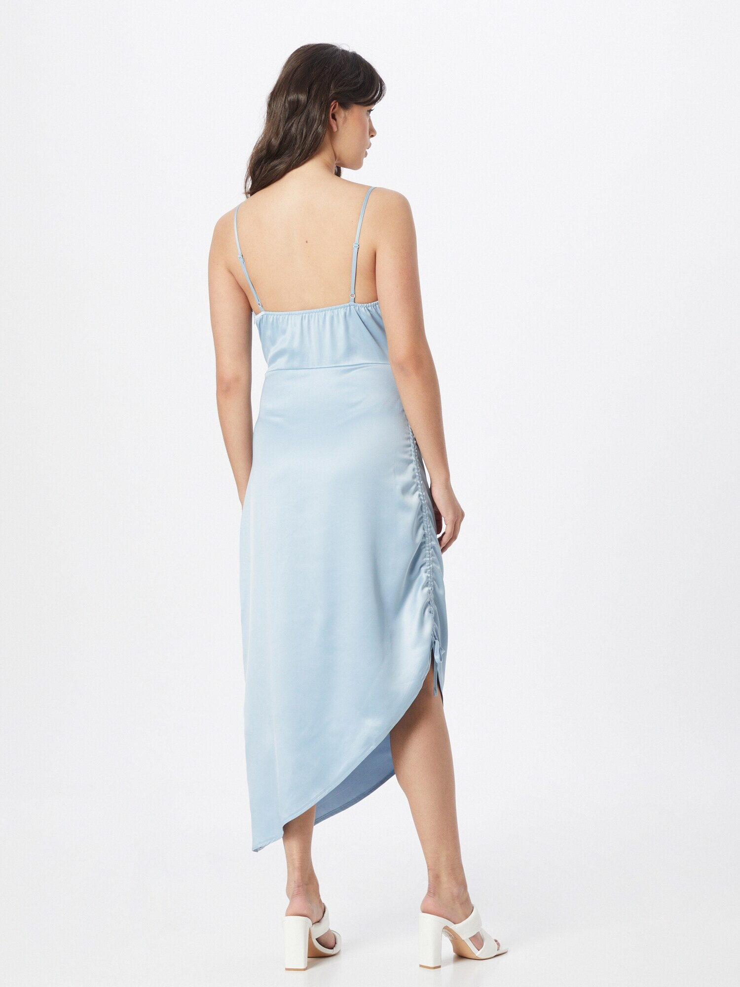 Missguided Rochie de cocktail albastru deschis - Pled.ro