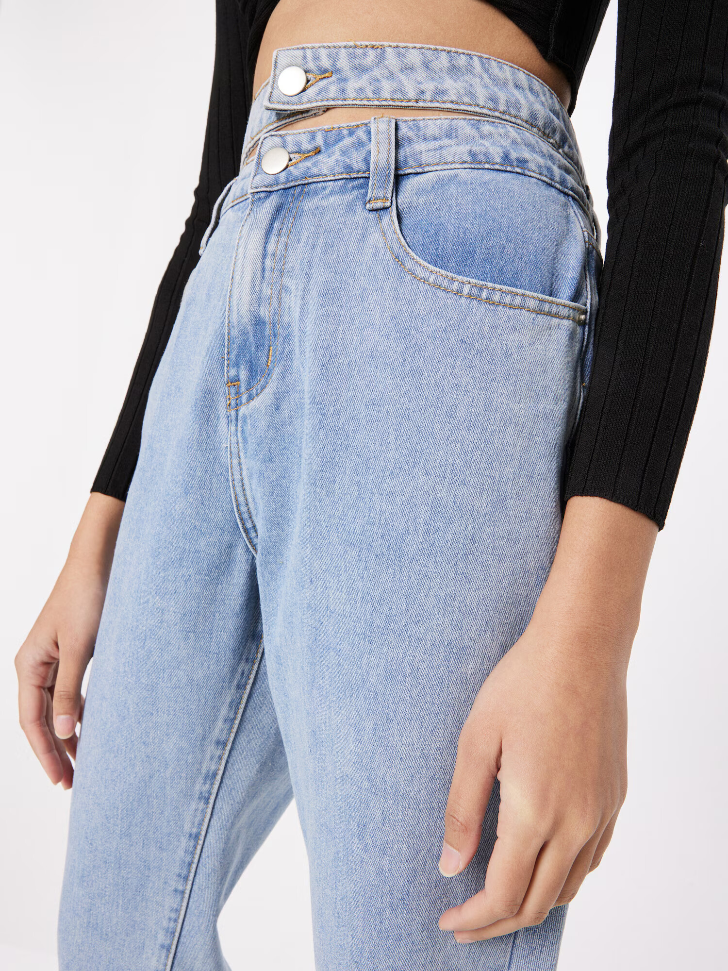 Misspap Jeans albastru - Pled.ro