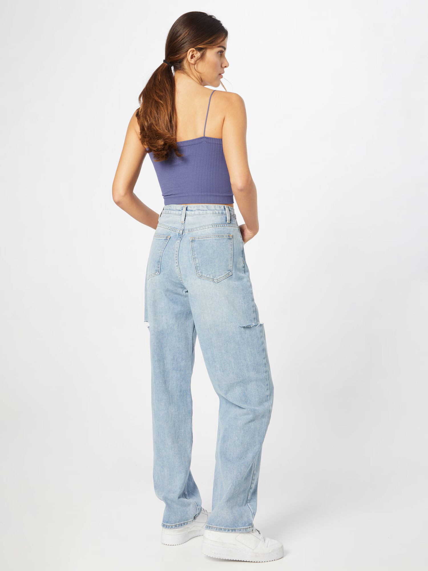 Misspap Jeans 'Baggy' albastru deschis - Pled.ro