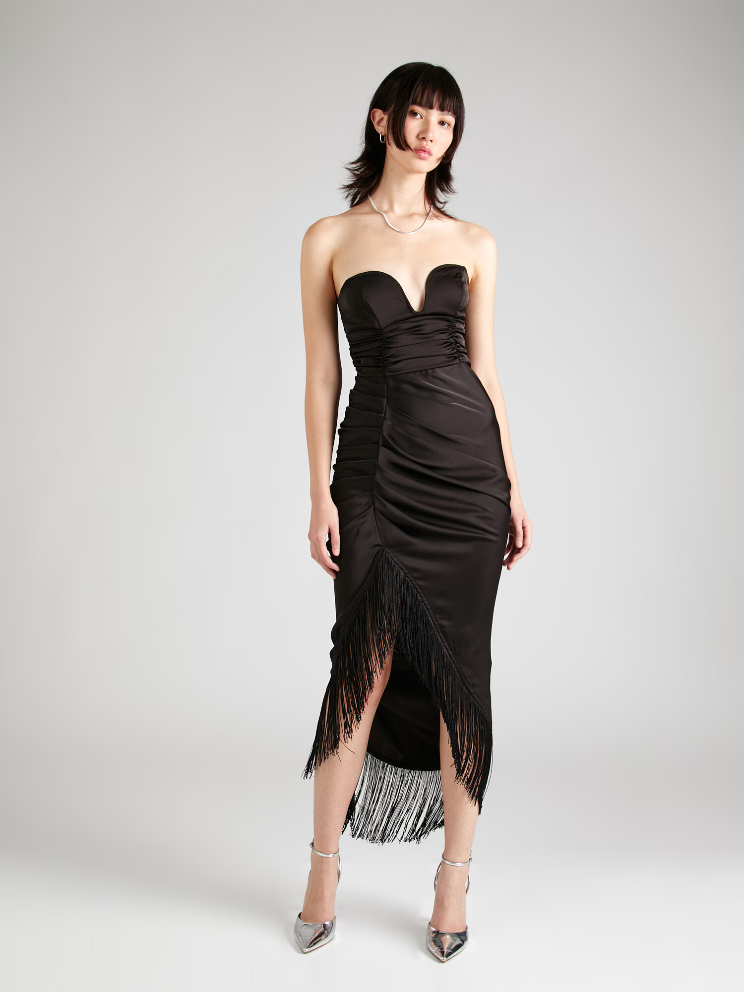 Misspap Rochie de cocktail negru - Pled.ro