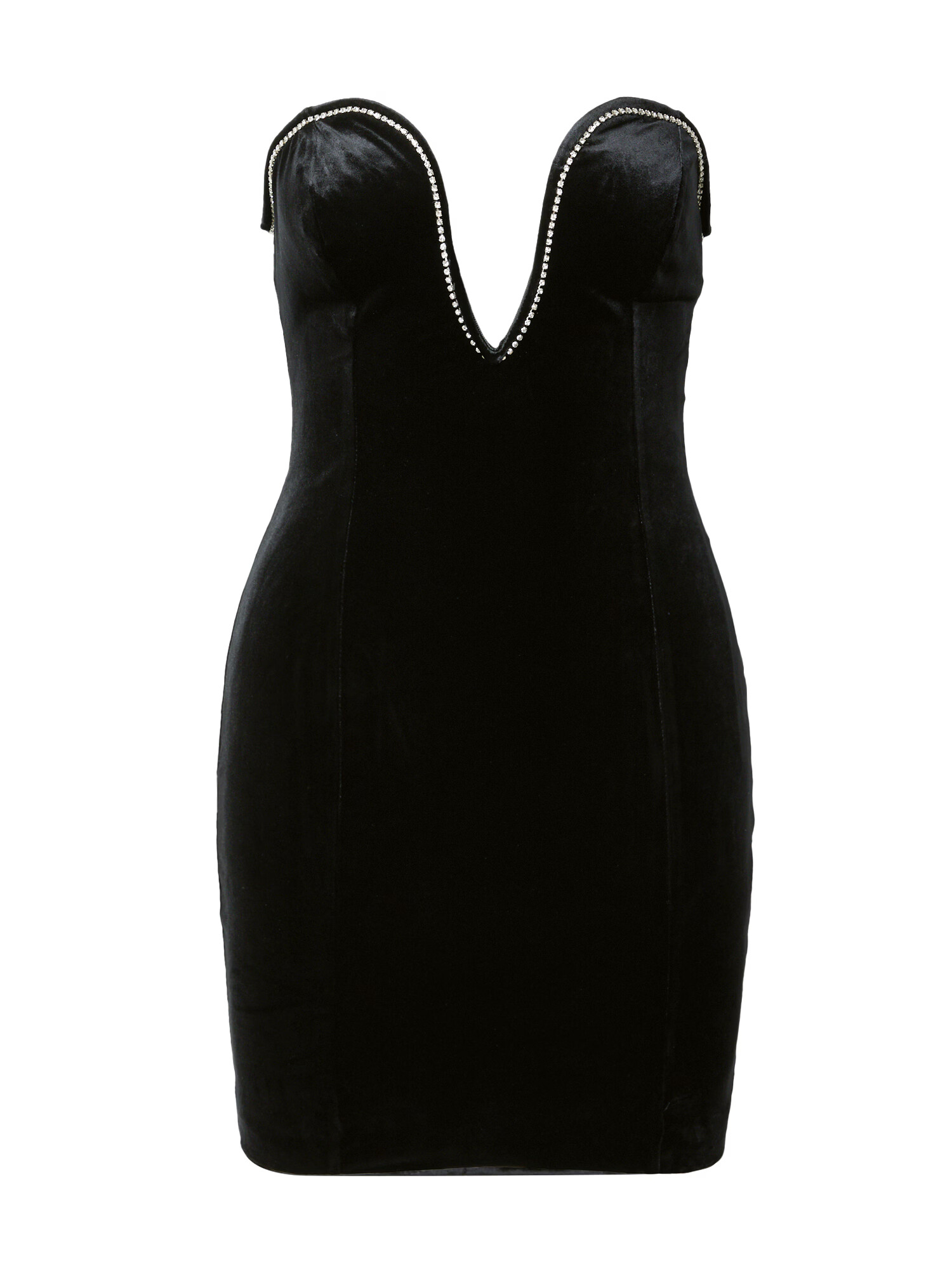 Misspap Rochie de cocktail negru - Pled.ro