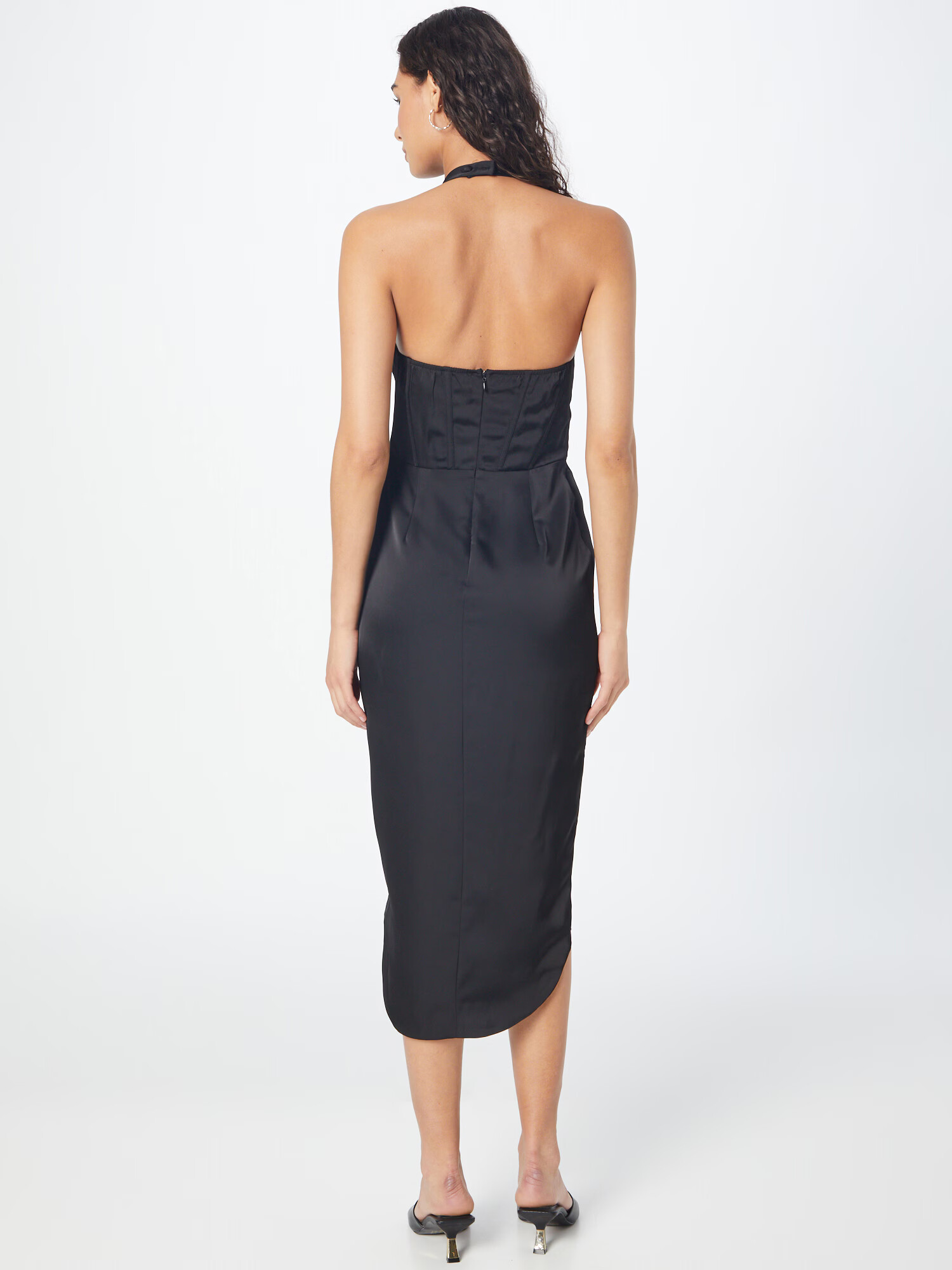 Misspap Rochie de cocktail negru - Pled.ro