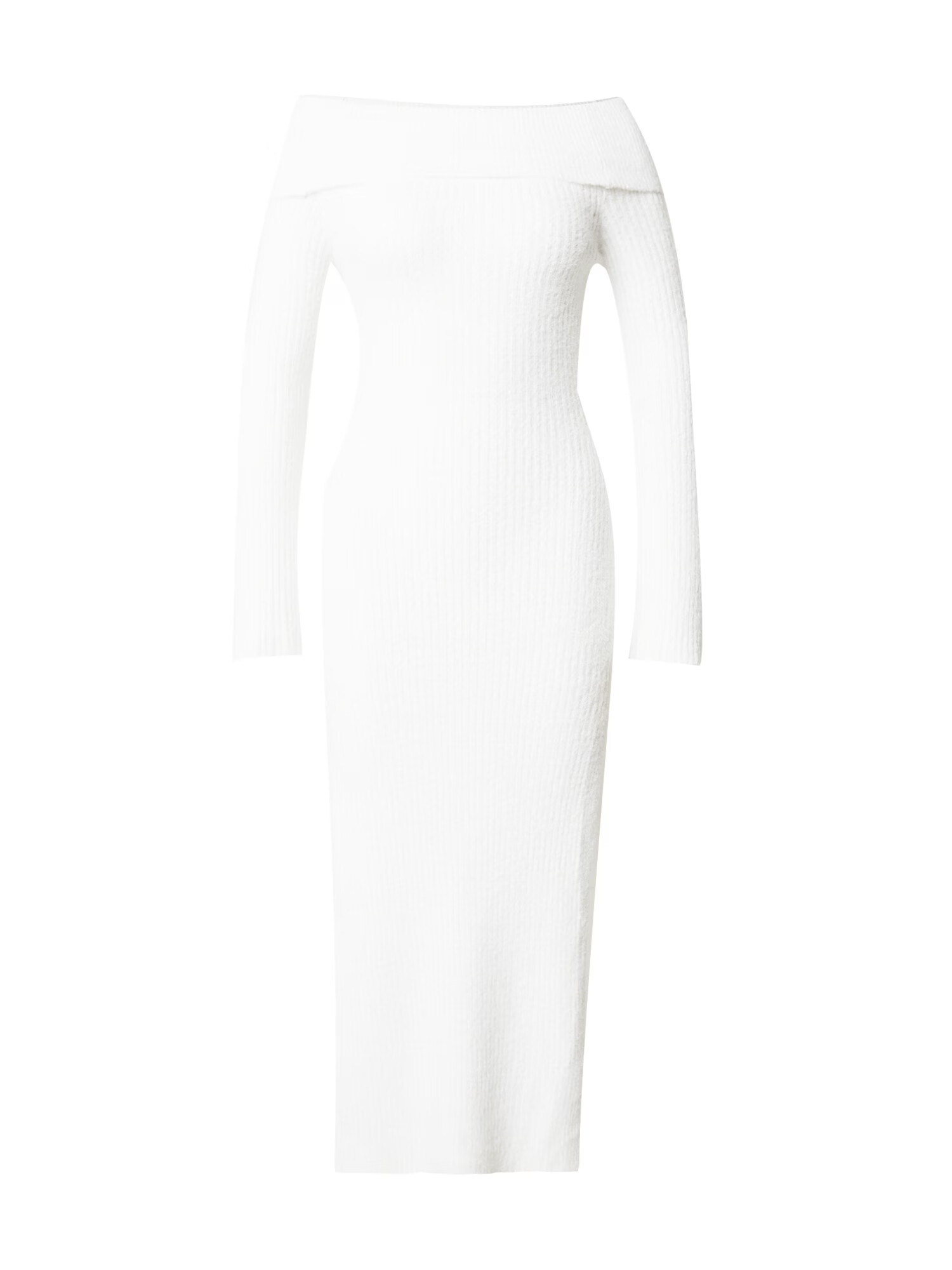 Misspap Rochie tricotat alb - Pled.ro