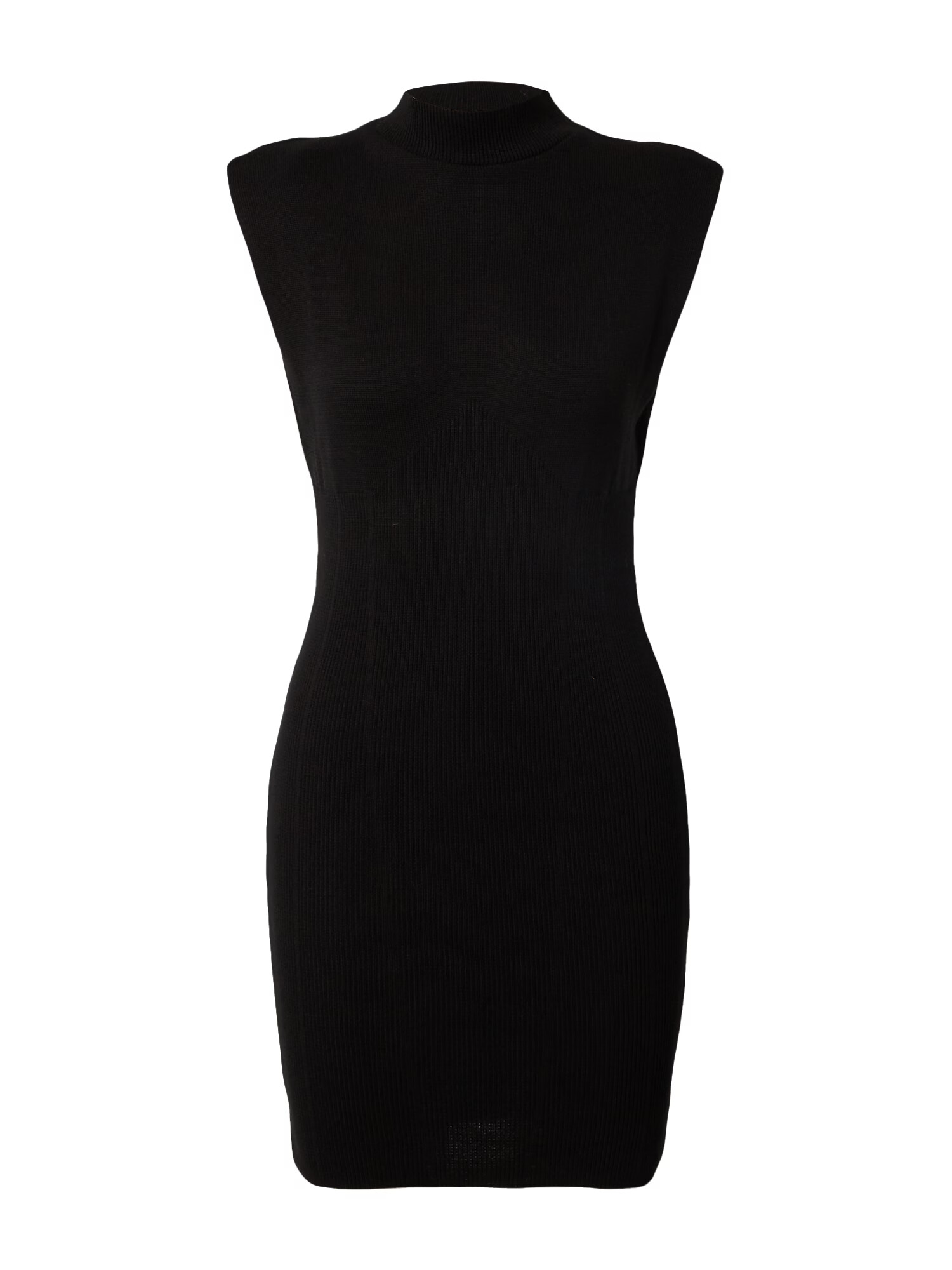 Misspap Rochie tricotat negru - Pled.ro