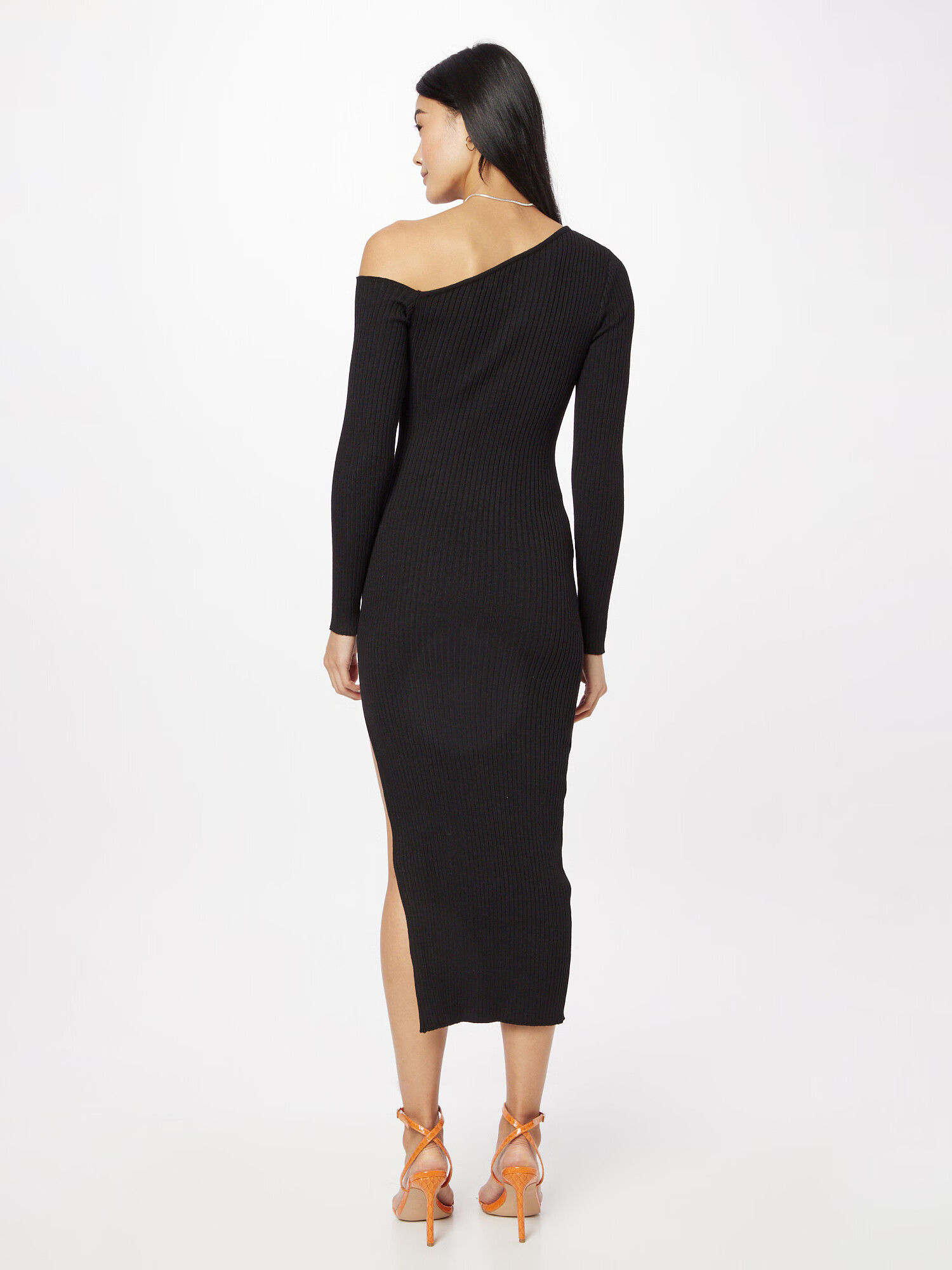 Misspap Rochie tricotat negru - Pled.ro