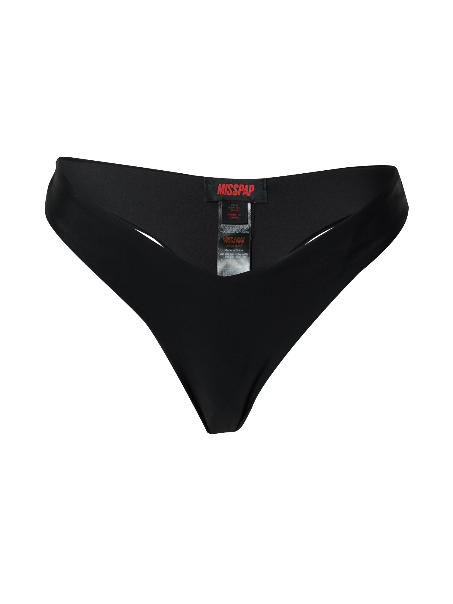 Misspap Slip costum de baie negru - Pled.ro