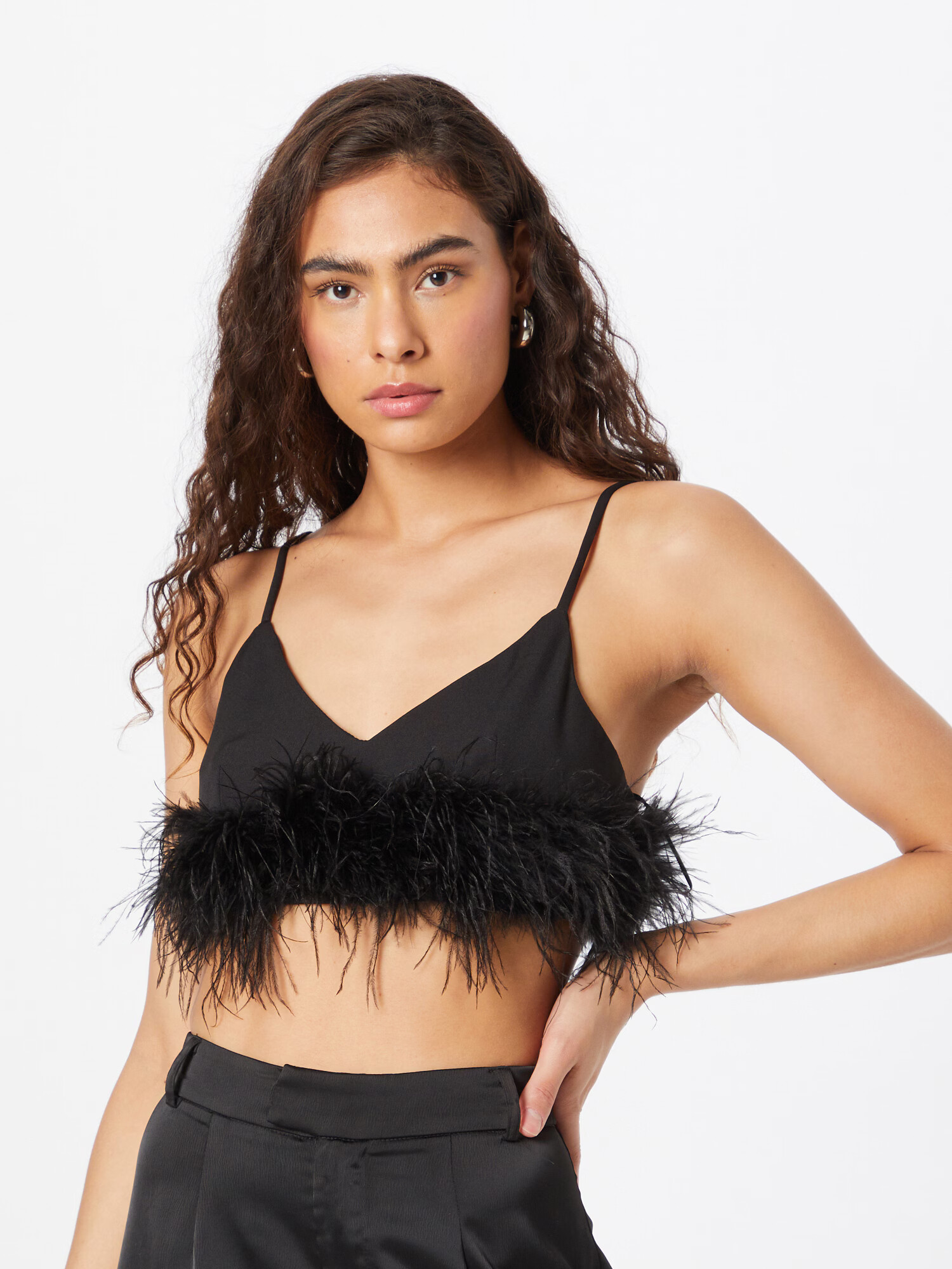 Misspap Top negru - Pled.ro