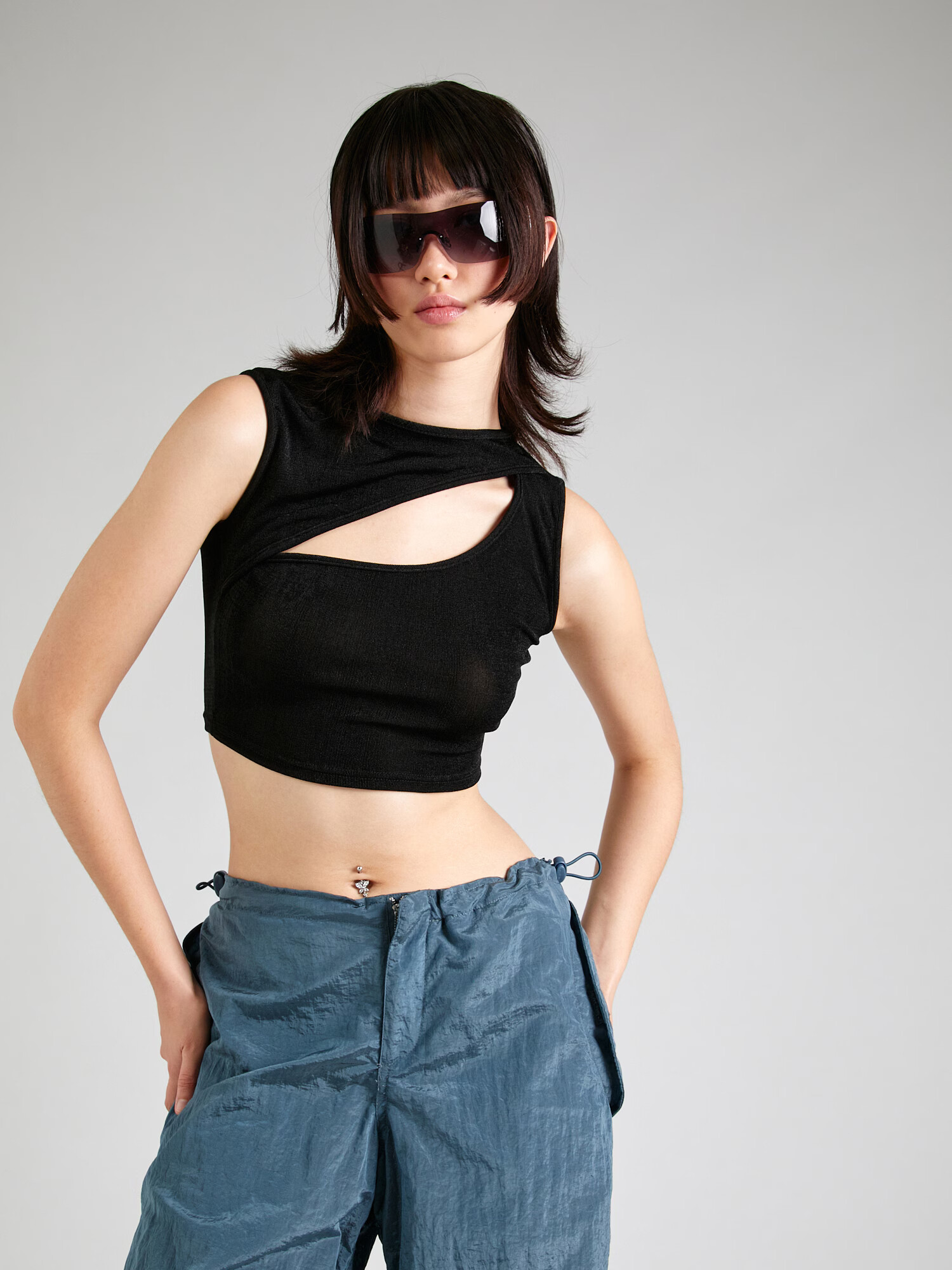 Misspap Top negru - Pled.ro