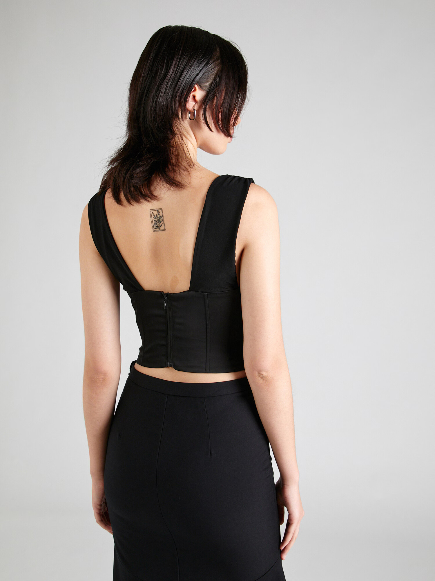 Misspap Top negru - Pled.ro