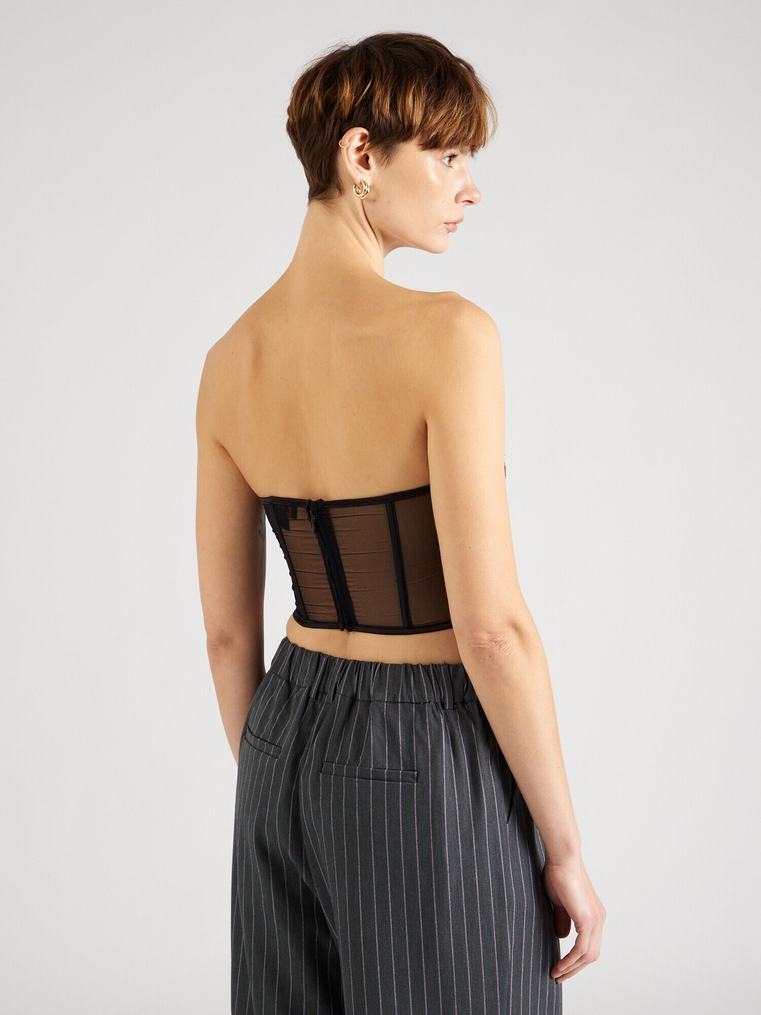 Misspap Top negru - Pled.ro