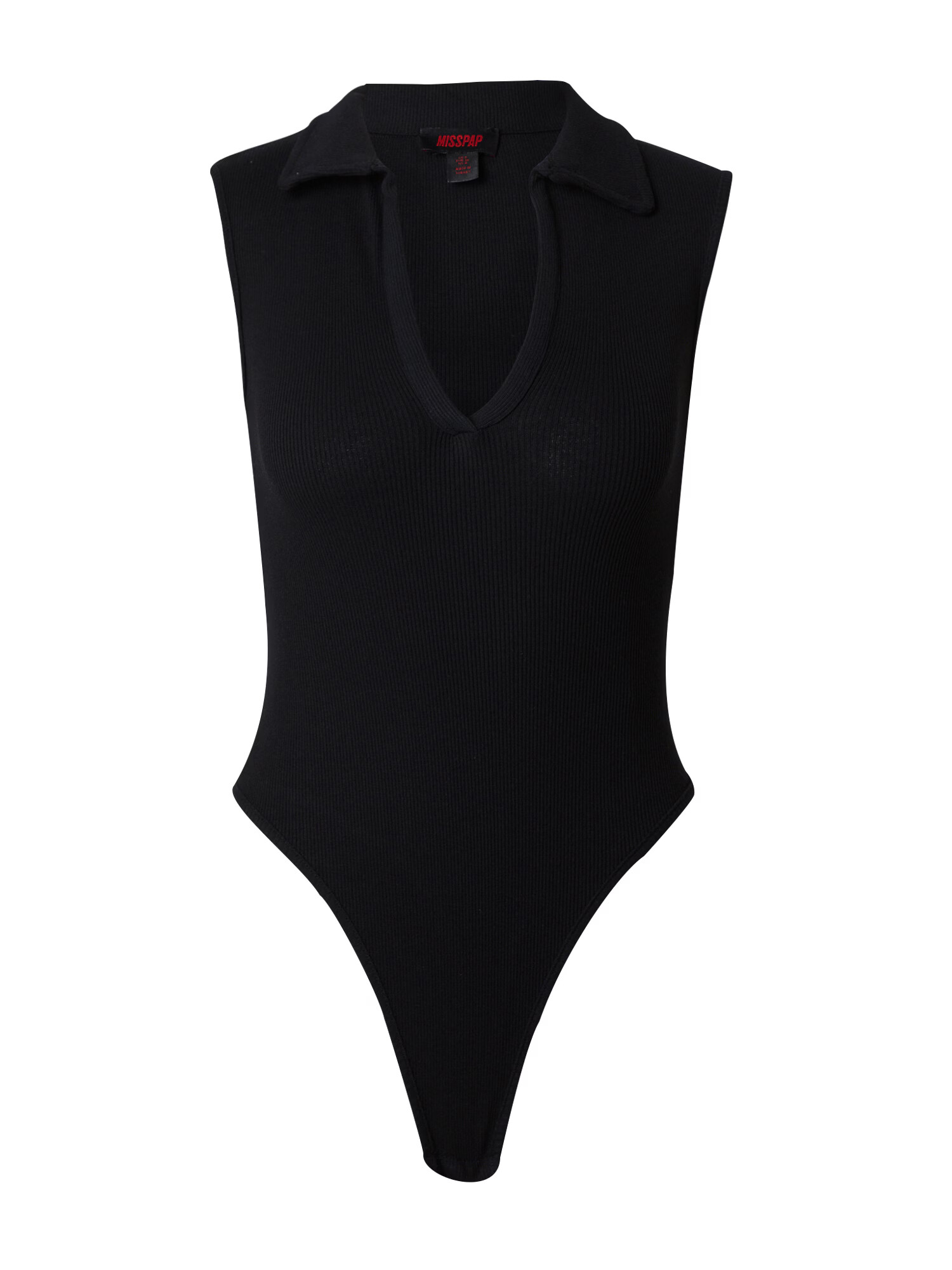 Misspap Tricou body negru - Pled.ro