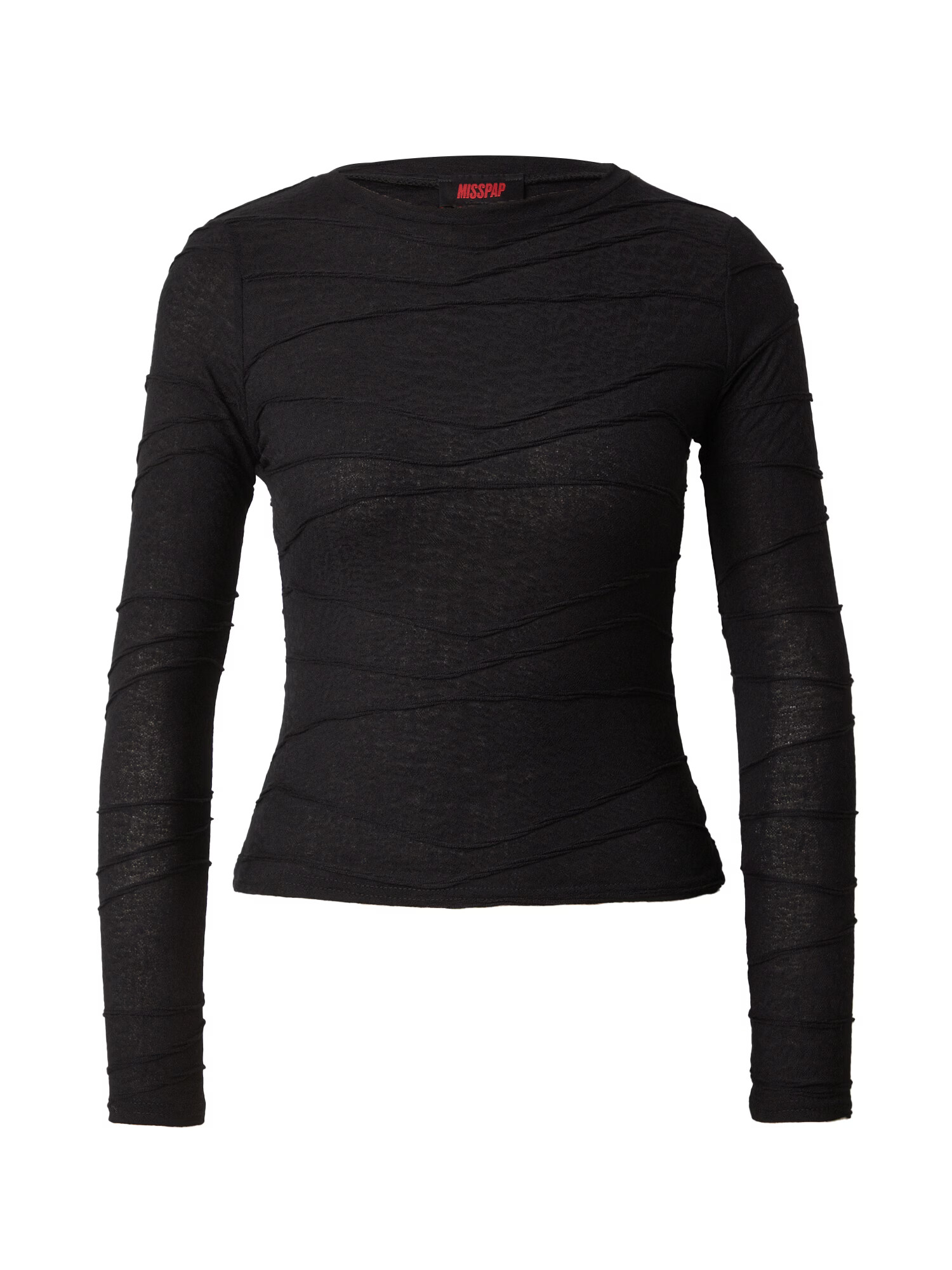 Misspap Tricou negru - Pled.ro