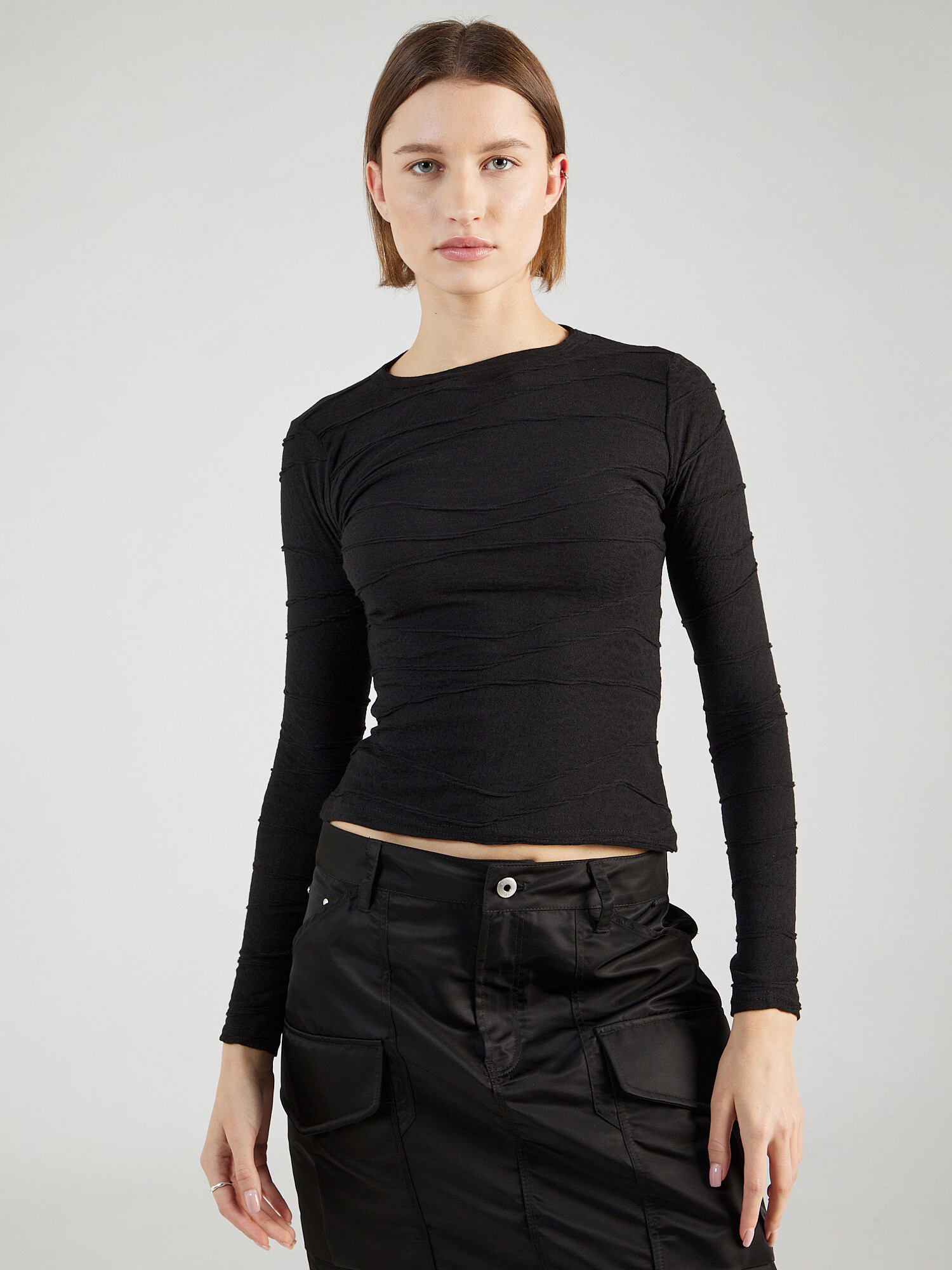 Misspap Tricou negru - Pled.ro