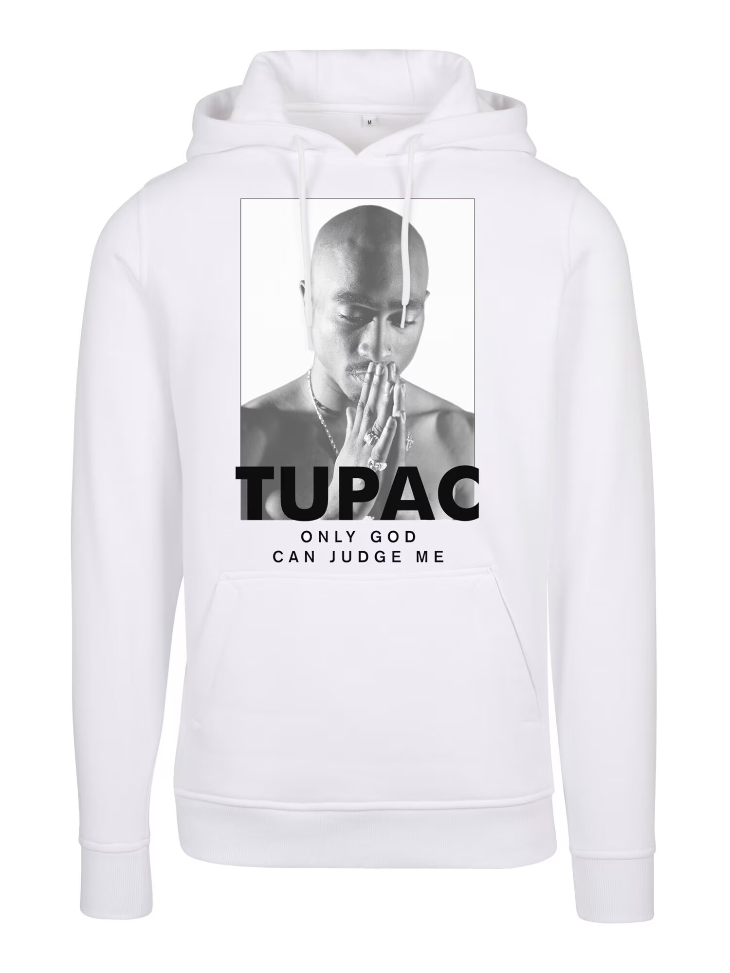 Mister Tee Bluză de molton '2Pac Prayer' gri / negru / alb - Pled.ro