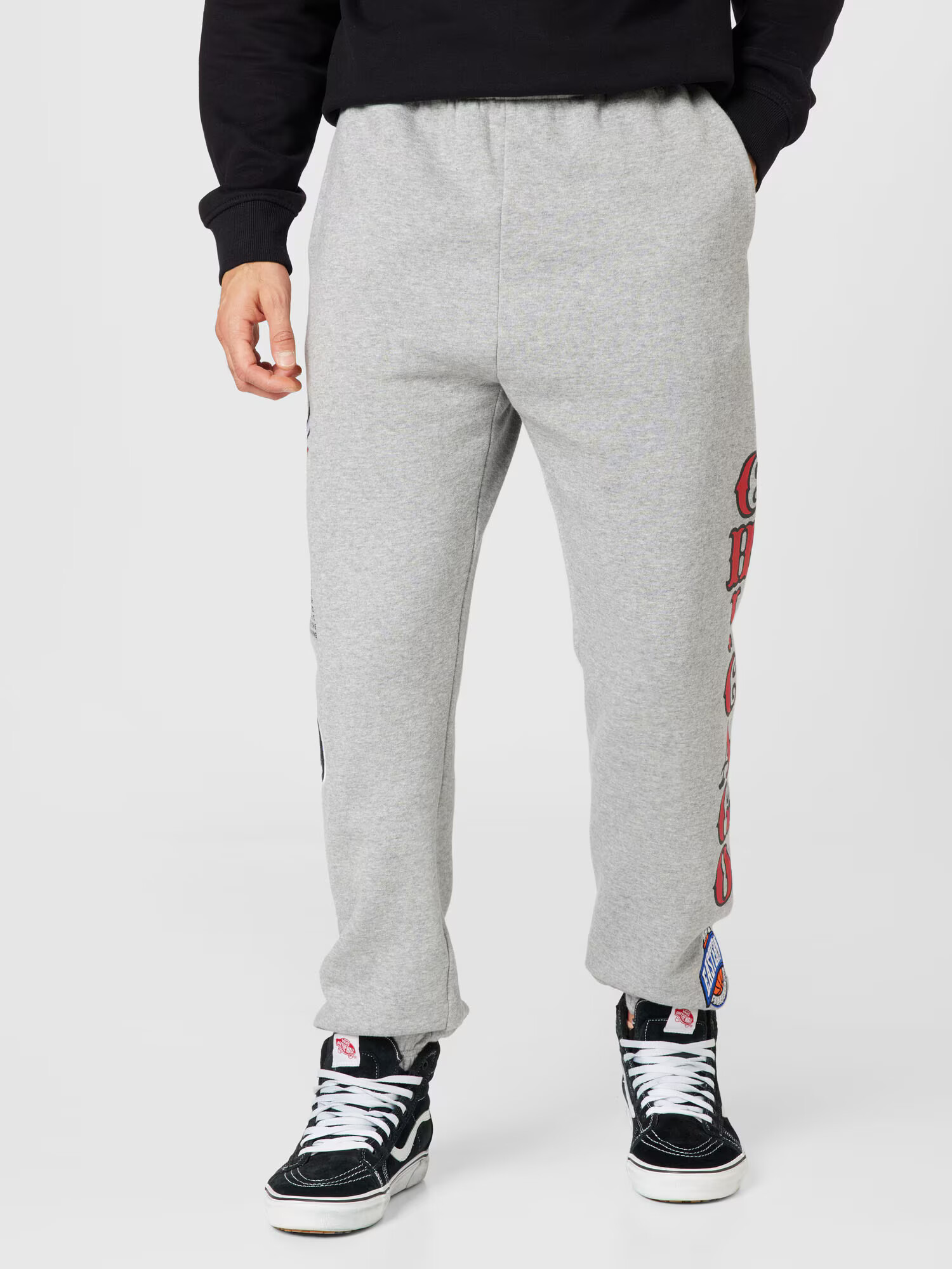 Mitchell & Ness Pantaloni albastru / gri deschis / roși aprins / alb - Pled.ro