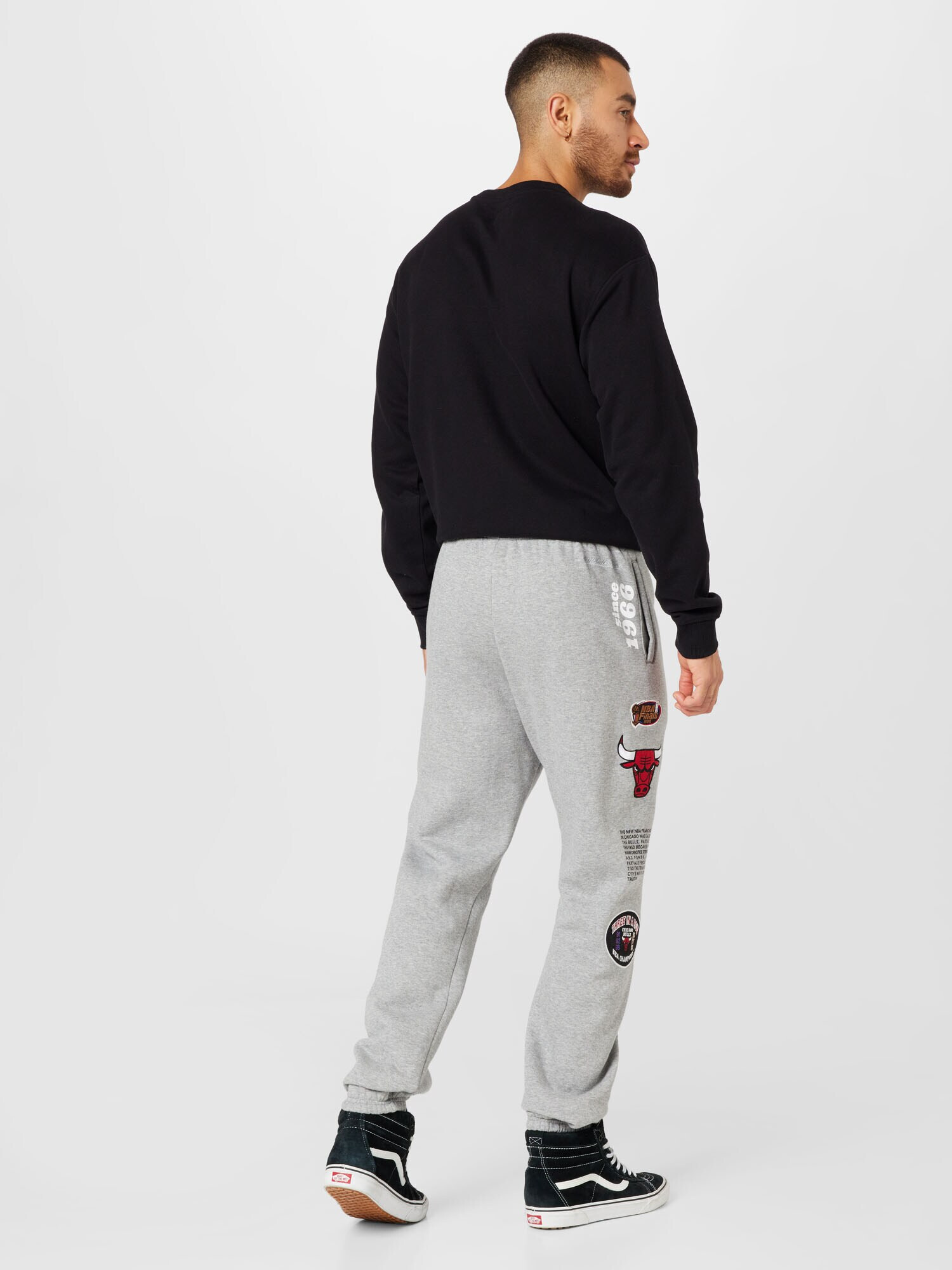 Mitchell & Ness Pantaloni albastru / gri deschis / roși aprins / alb - Pled.ro