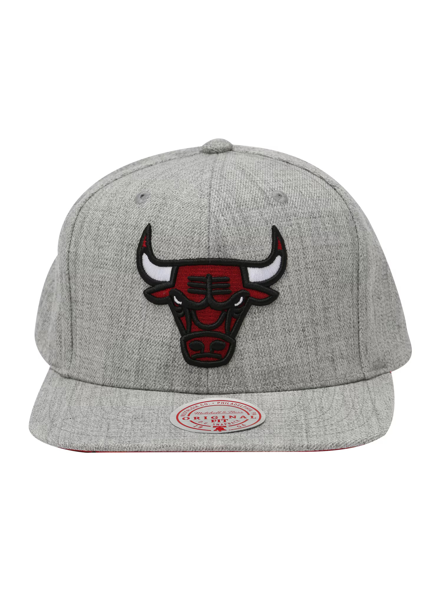 Mitchell & Ness Șapcă 'NBA TEAM HEATHER 2.0' gri / roșu / negru / alb - Pled.ro