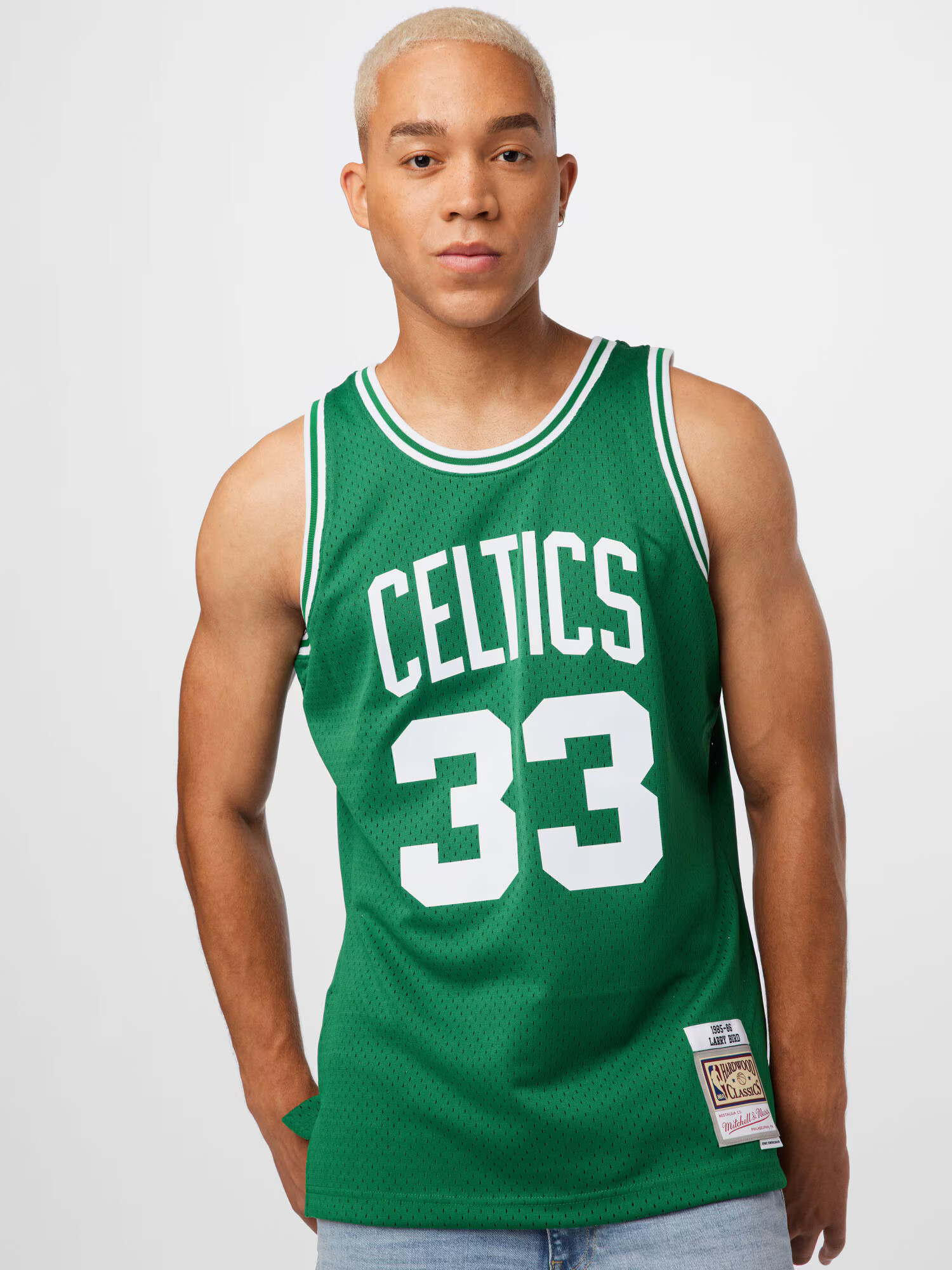 Mitchell & Ness Tricou 'BOSTON CELTICS' verde / alb - Pled.ro