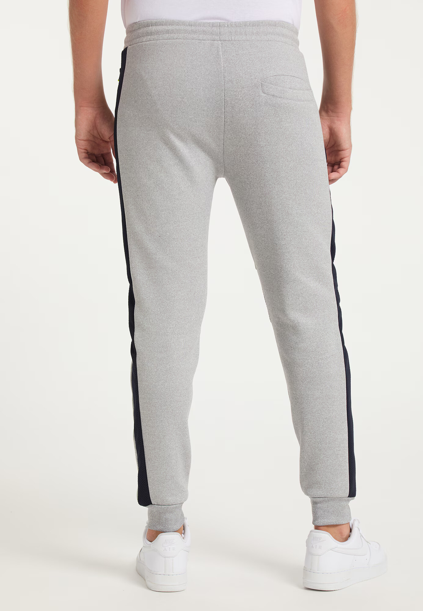 Mo SPORTS Pantaloni albastru noapte / gri amestecat - Pled.ro