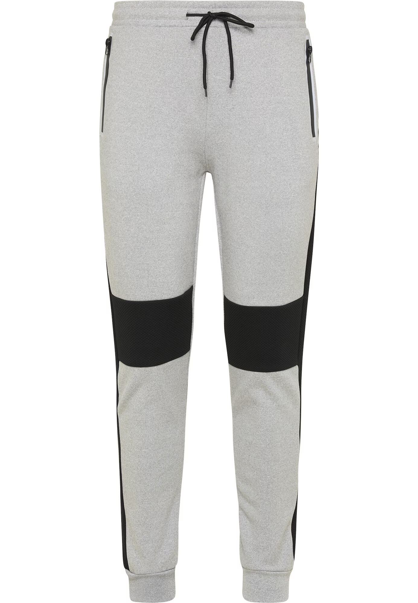 Mo SPORTS Pantaloni gri amestecat / negru - Pled.ro