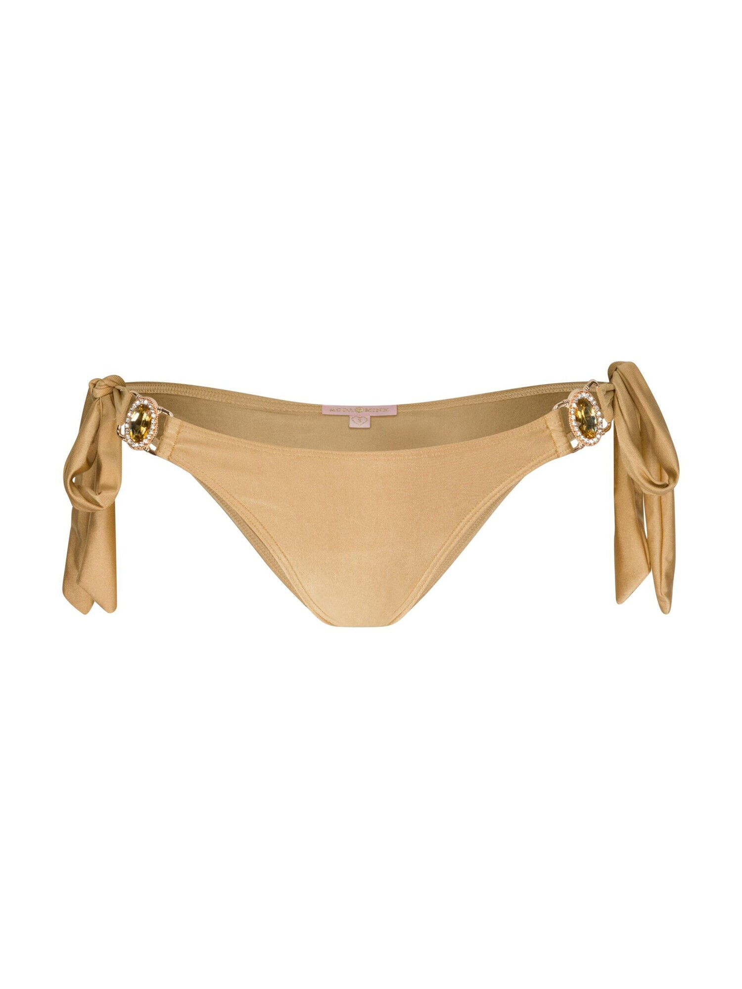 Moda Minx Slip costum de baie auriu / transparent - Pled.ro