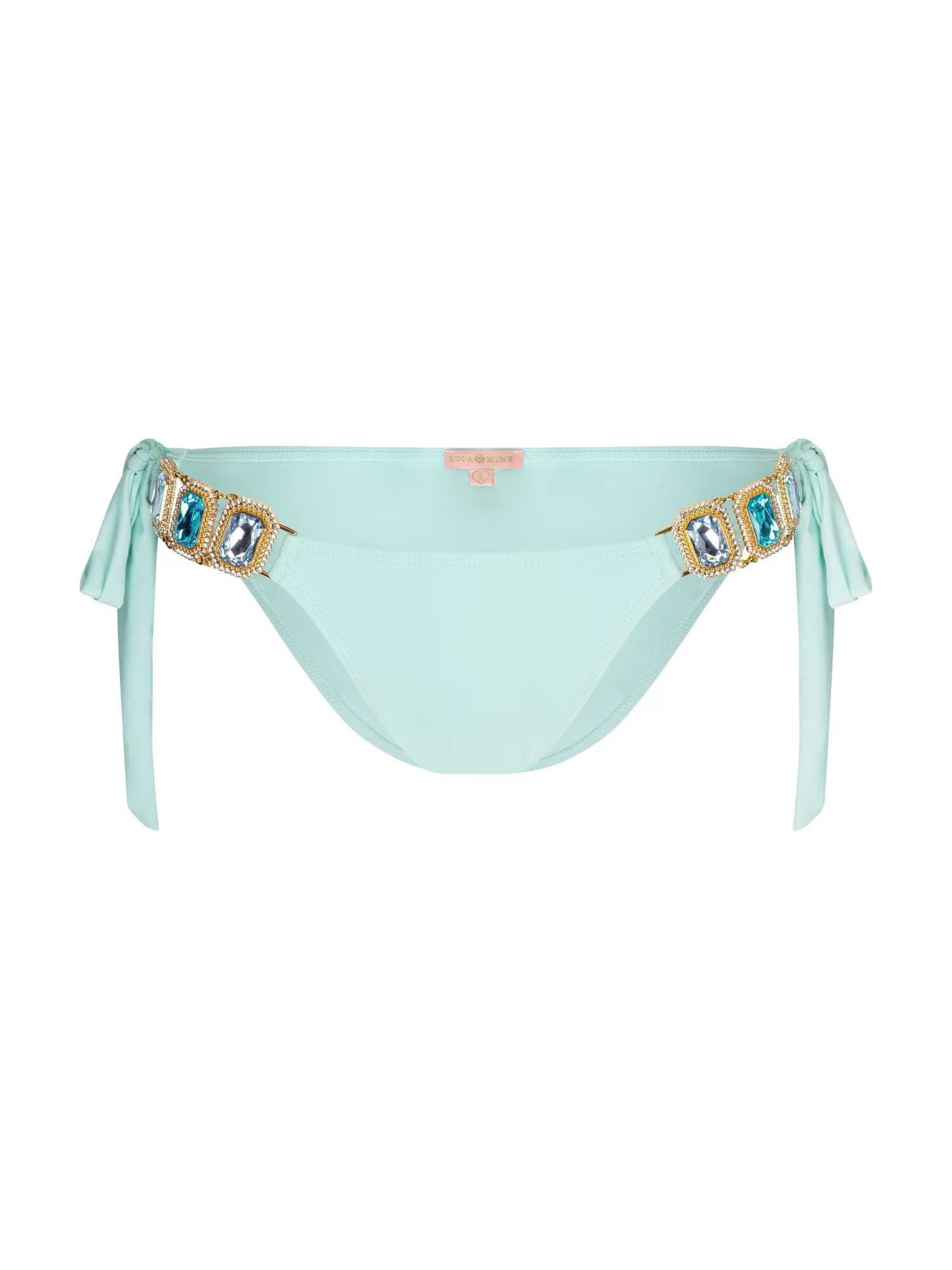 Moda Minx Slip costum de baie 'Boujee' albastru pastel / albastru deschis / auriu - Pled.ro