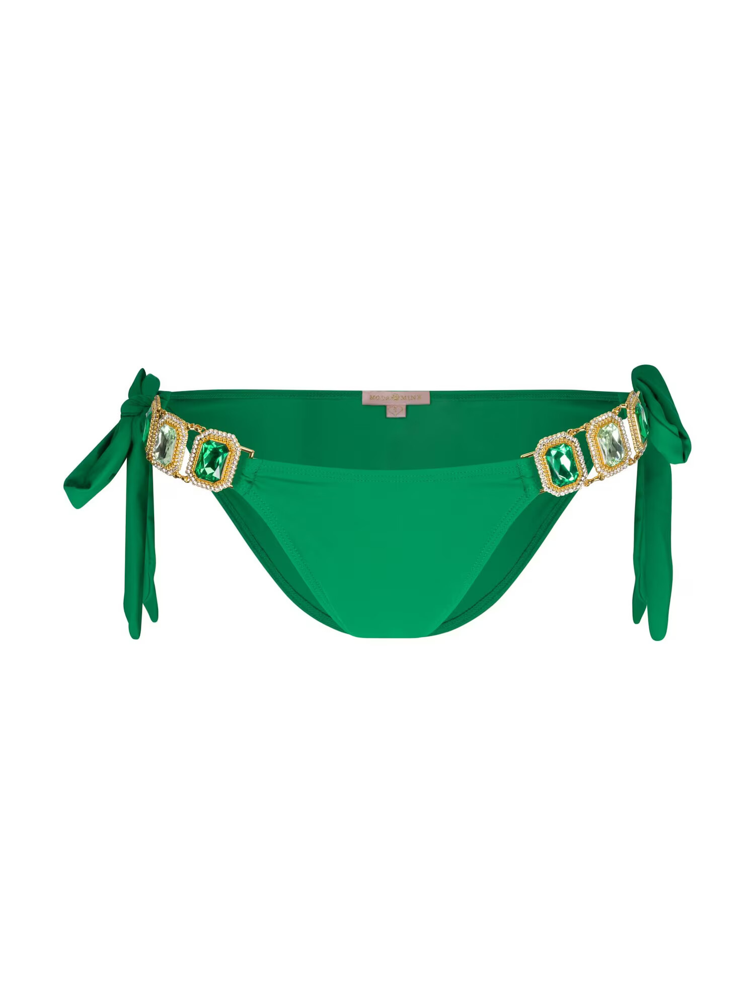 Moda Minx Slip costum de baie 'Boujee' auriu / verde / verde smarald - Pled.ro