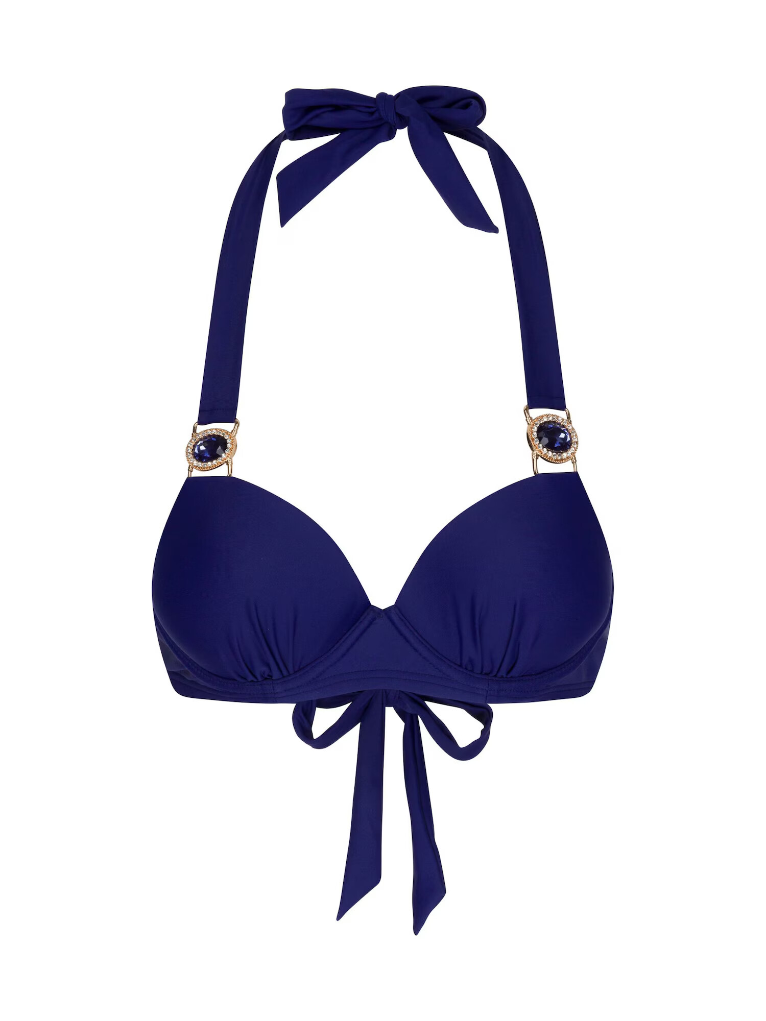 Moda Minx Sutien costum de baie 'Amour Push Up' bleumarin / auriu - Pled.ro