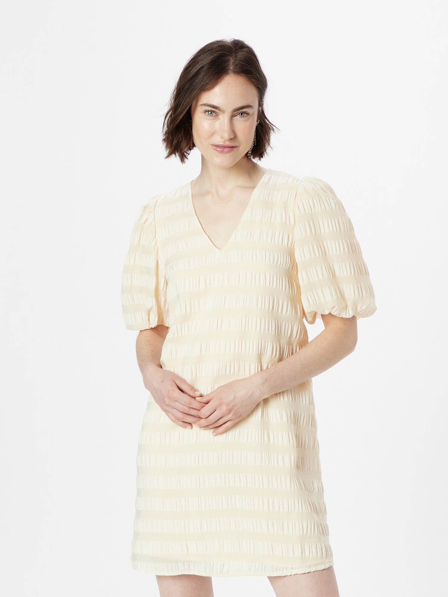 modström Rochie 'Dino' galben pastel - Pled.ro