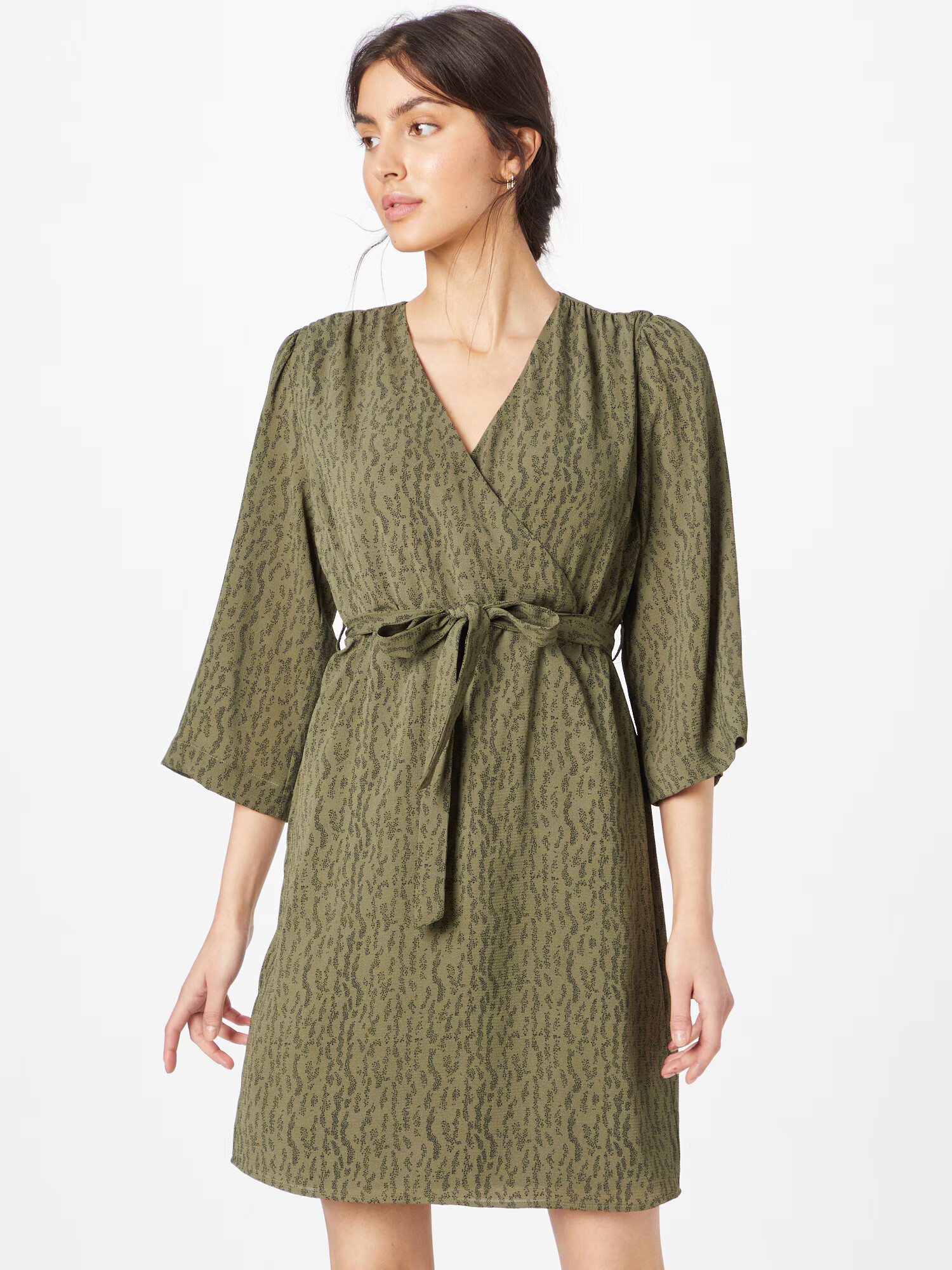 modström Rochie 'Lois' verde / negru - Pled.ro