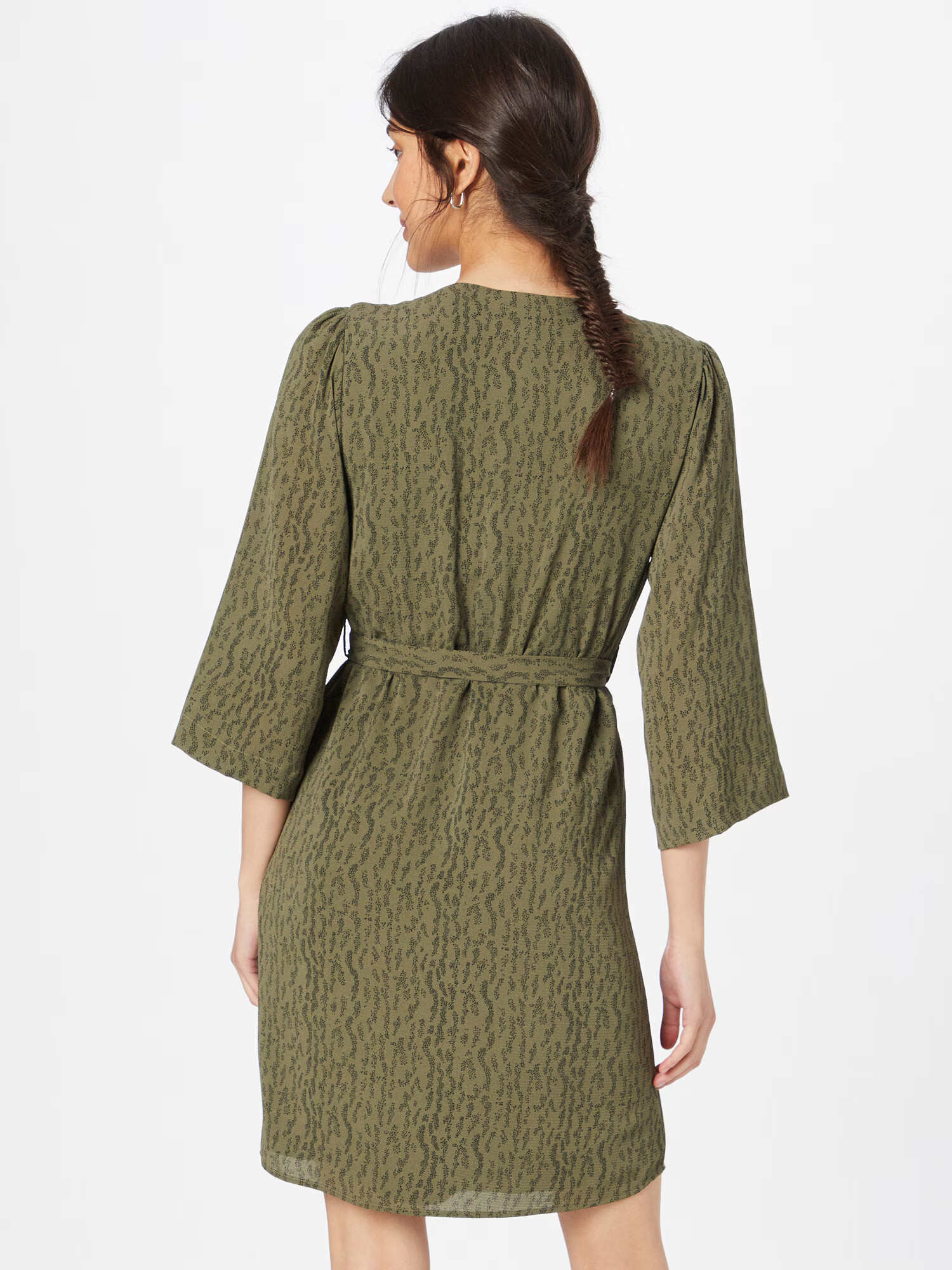 modström Rochie 'Lois' verde / negru - Pled.ro