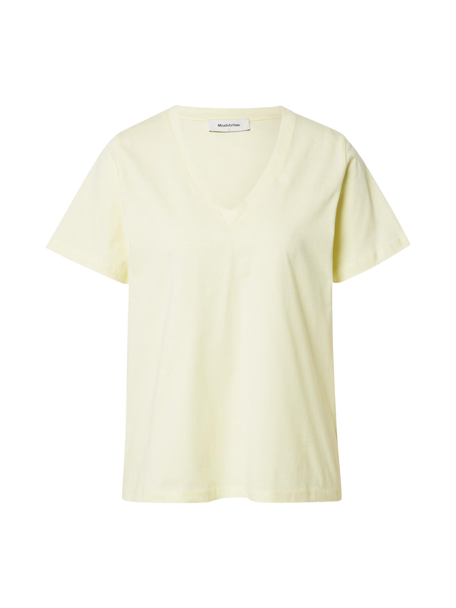 modström Tricou 'Pia' galben pastel - Pled.ro