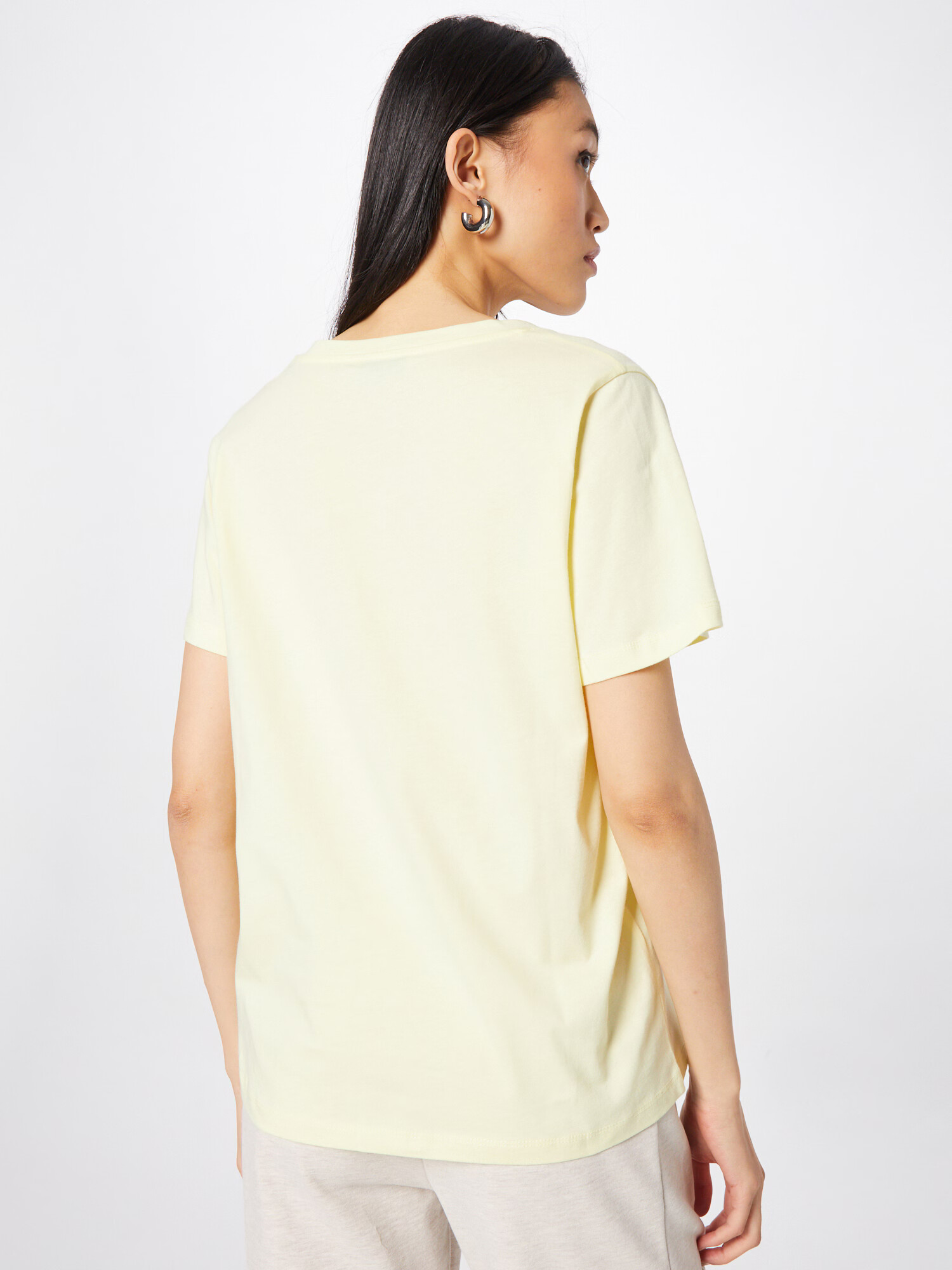 modström Tricou 'Pia' galben pastel - Pled.ro