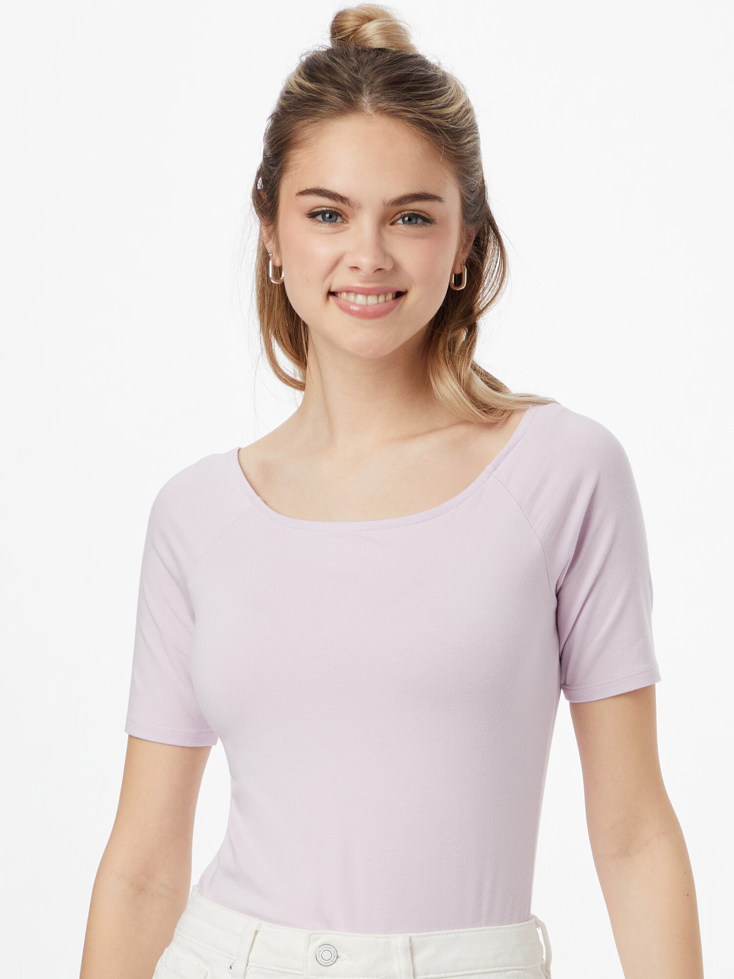 modström Tricou 'Tansy' roz pastel - Pled.ro