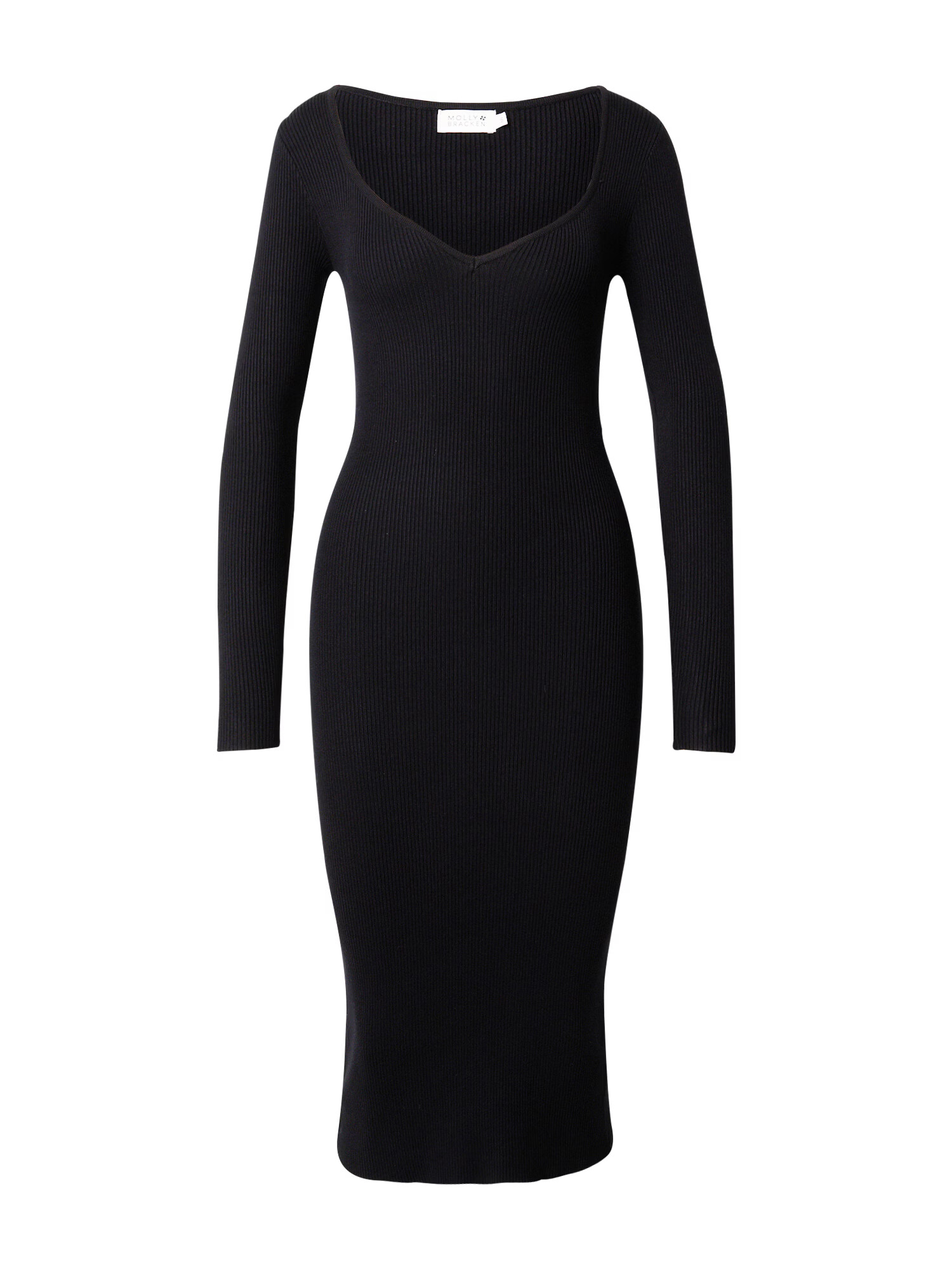 Molly BRACKEN Rochie tricotat negru - Pled.ro