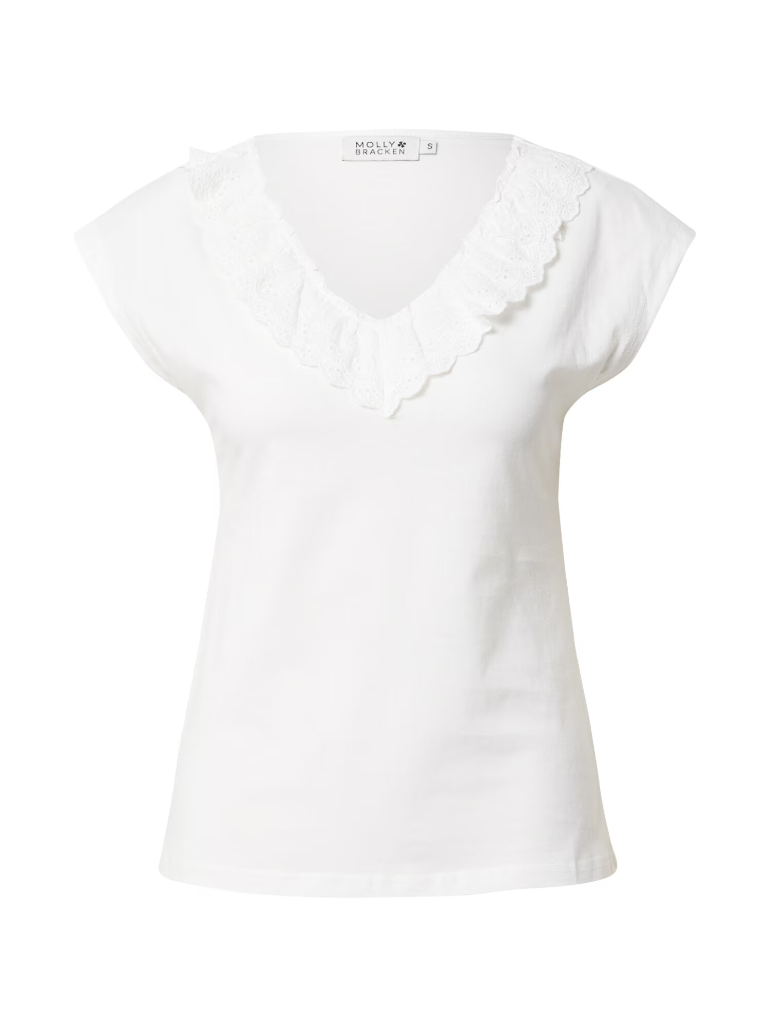 Molly BRACKEN Tricou alb murdar - Pled.ro